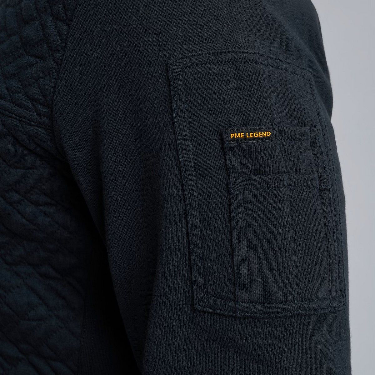 Pme Legend Zip jacket jacquard interlock swea Salute 2900149658033