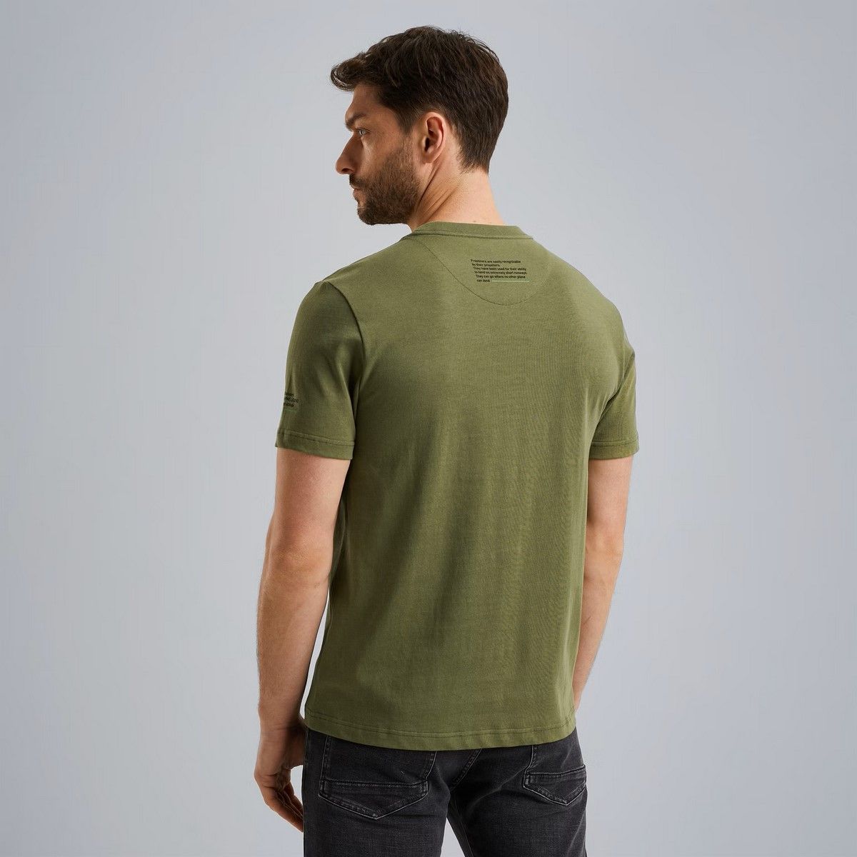 Pme Legend Short sleeve r-neck single jersey Loden Green 2900149676051