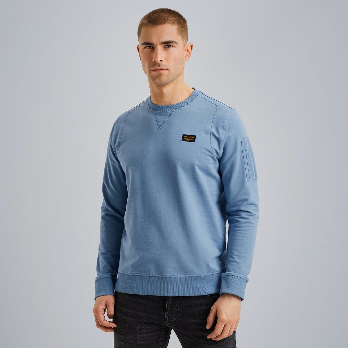 Pme Legend Crewneck Airstrip sweat Ashleigh Blue 2900149716030