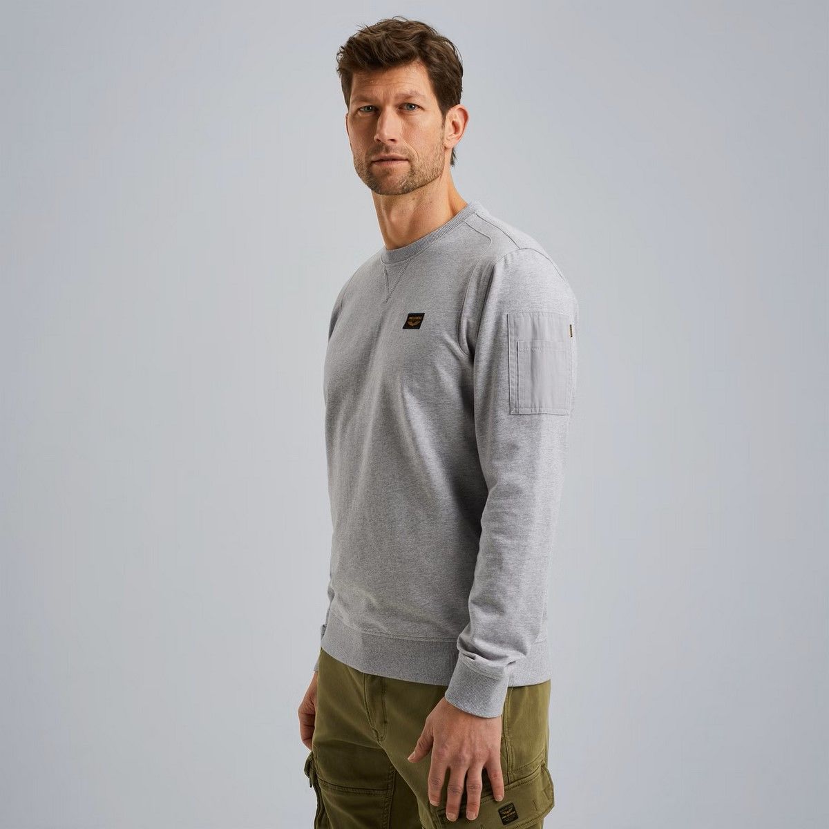 Pme Legend Crewneck Airstrip sweat Light Grey Melee 2900149718010