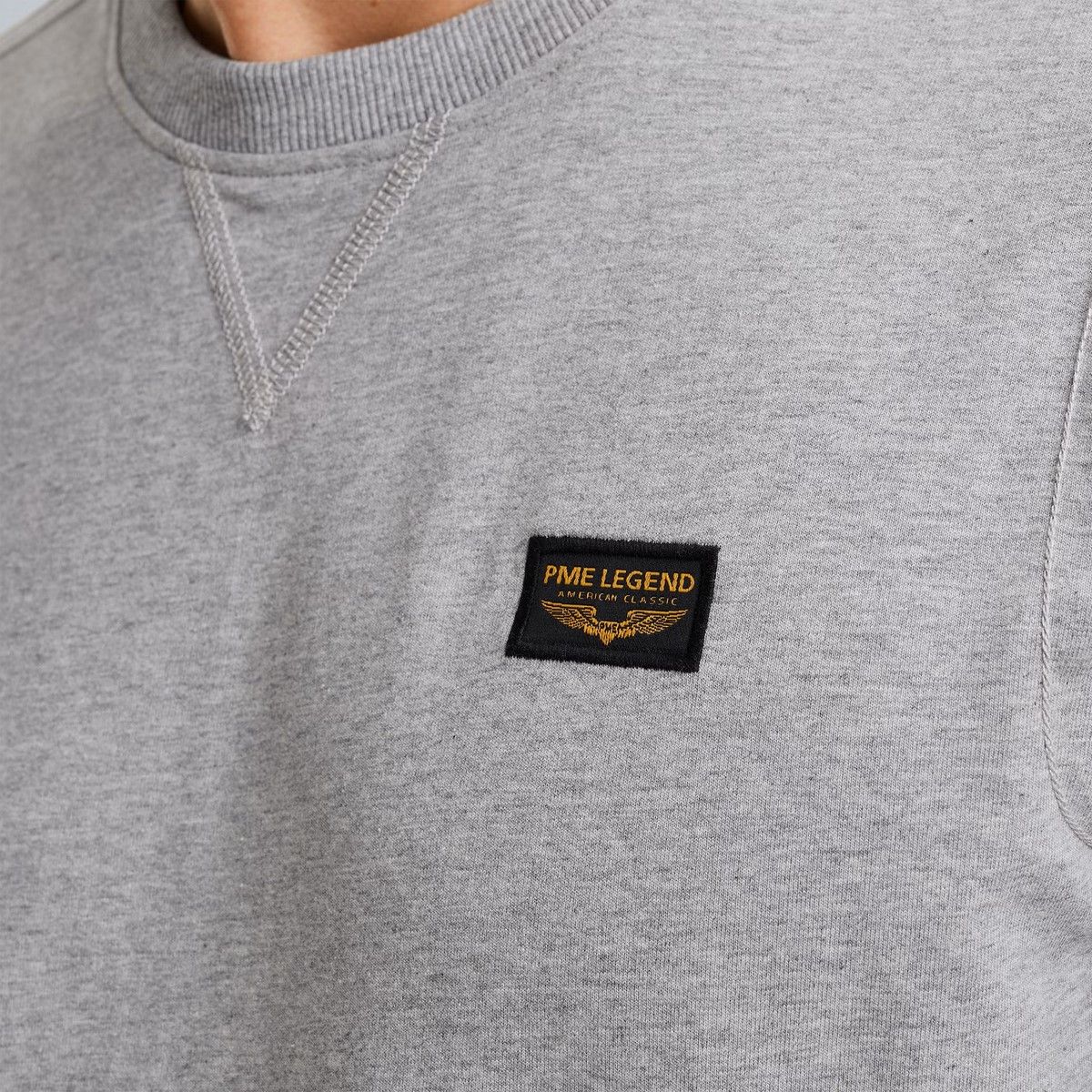 Pme Legend Crewneck Airstrip sweat Light Grey Melee 2900149718010