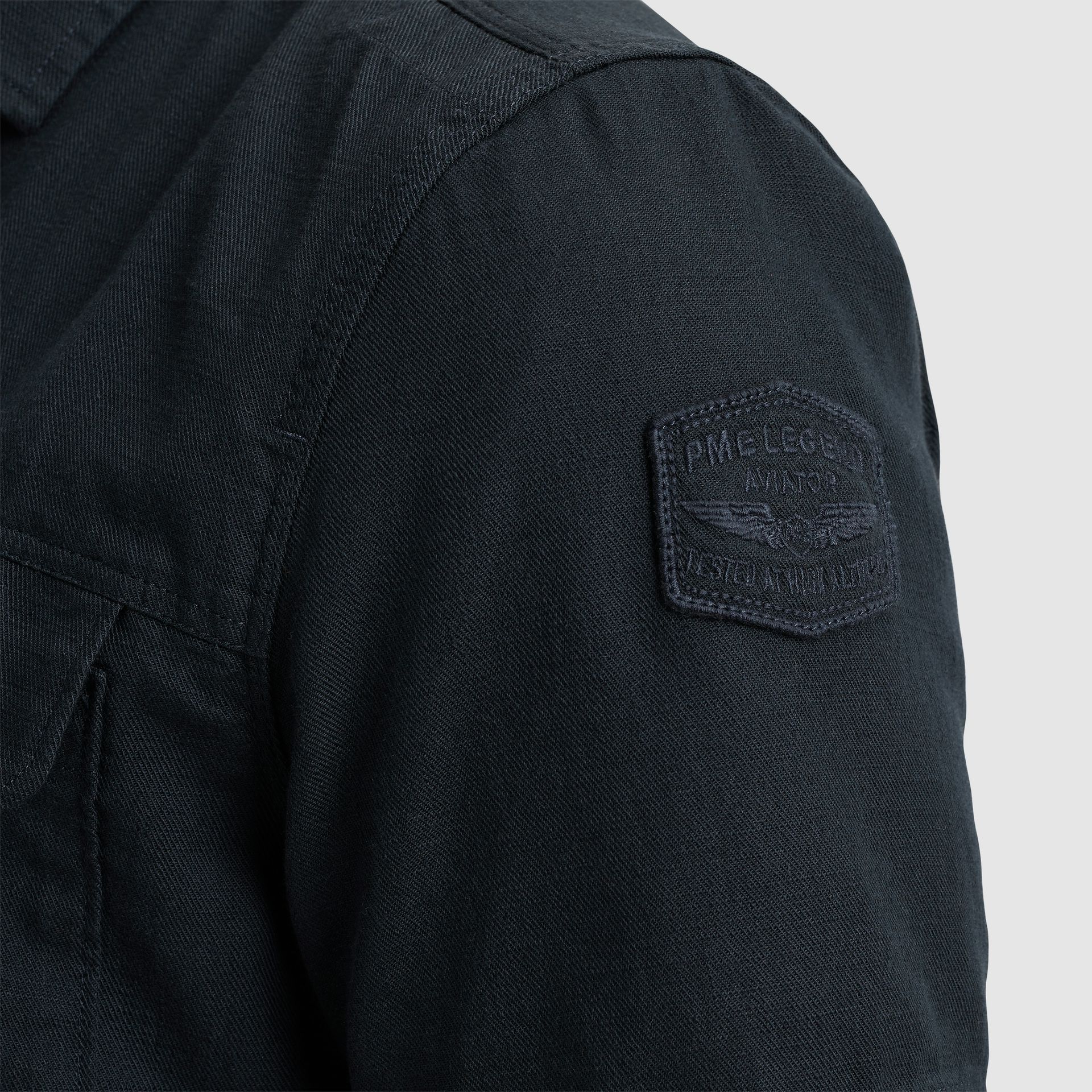 Pme Legend Short Sleeve Shirt Slub Cotton Salute 2900149730043