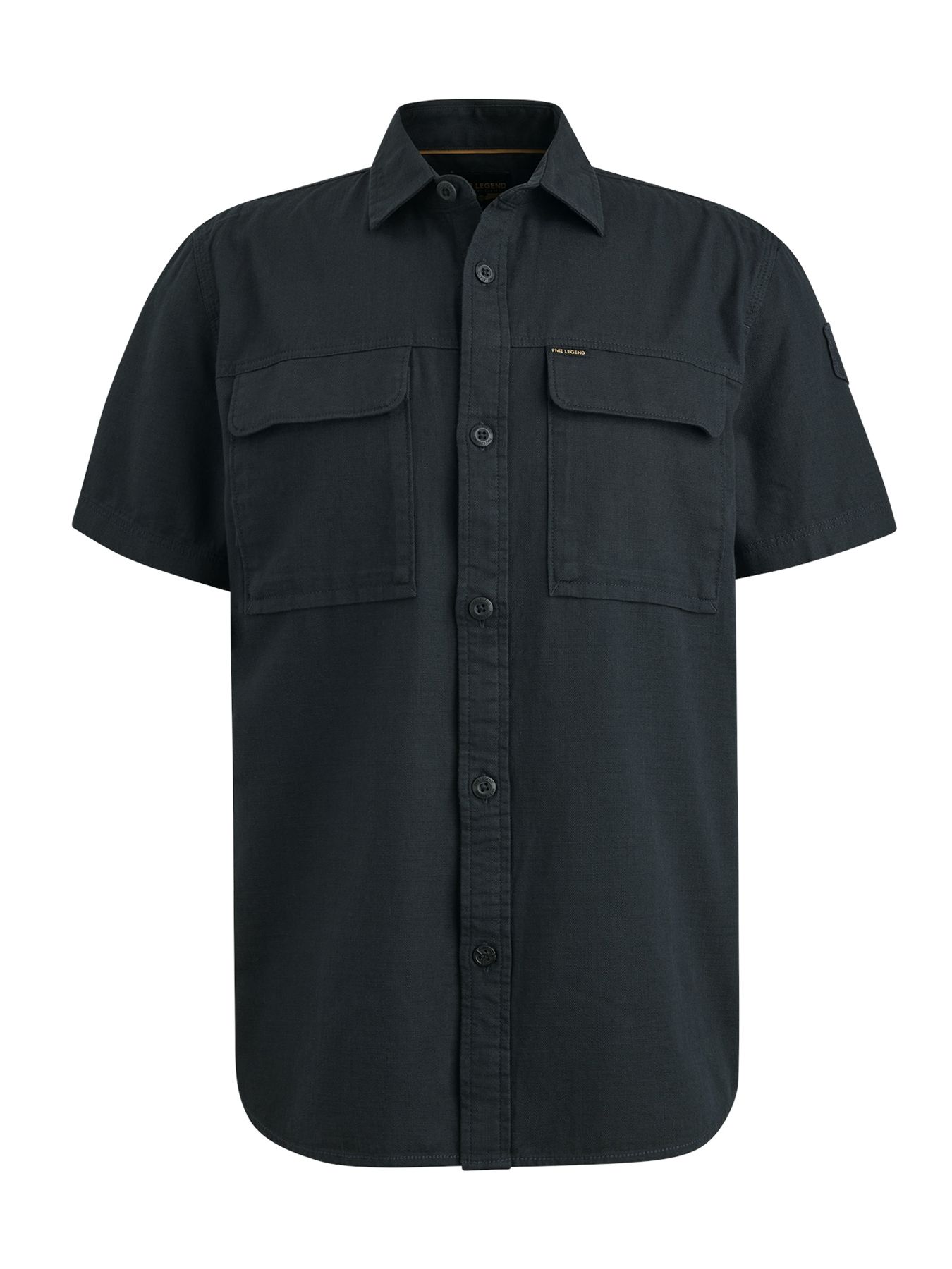Pme Legend Short Sleeve Shirt Slub Cotton Salute 2900149730043