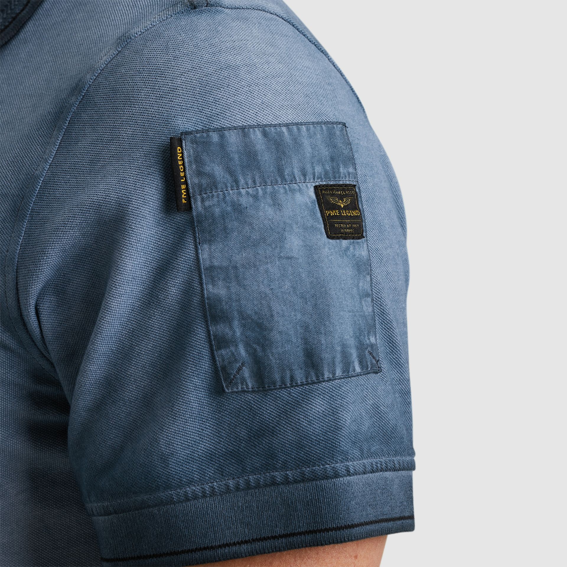 Pme Legend Short sleeve polo cold dye pique Salute 2900149740011