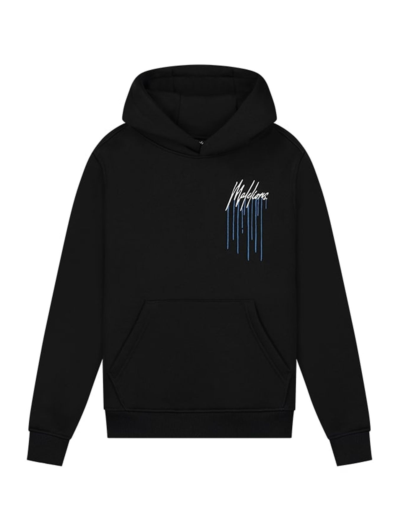 Malelions Junior Painter hoodie Black/Cobalt 2900149765014