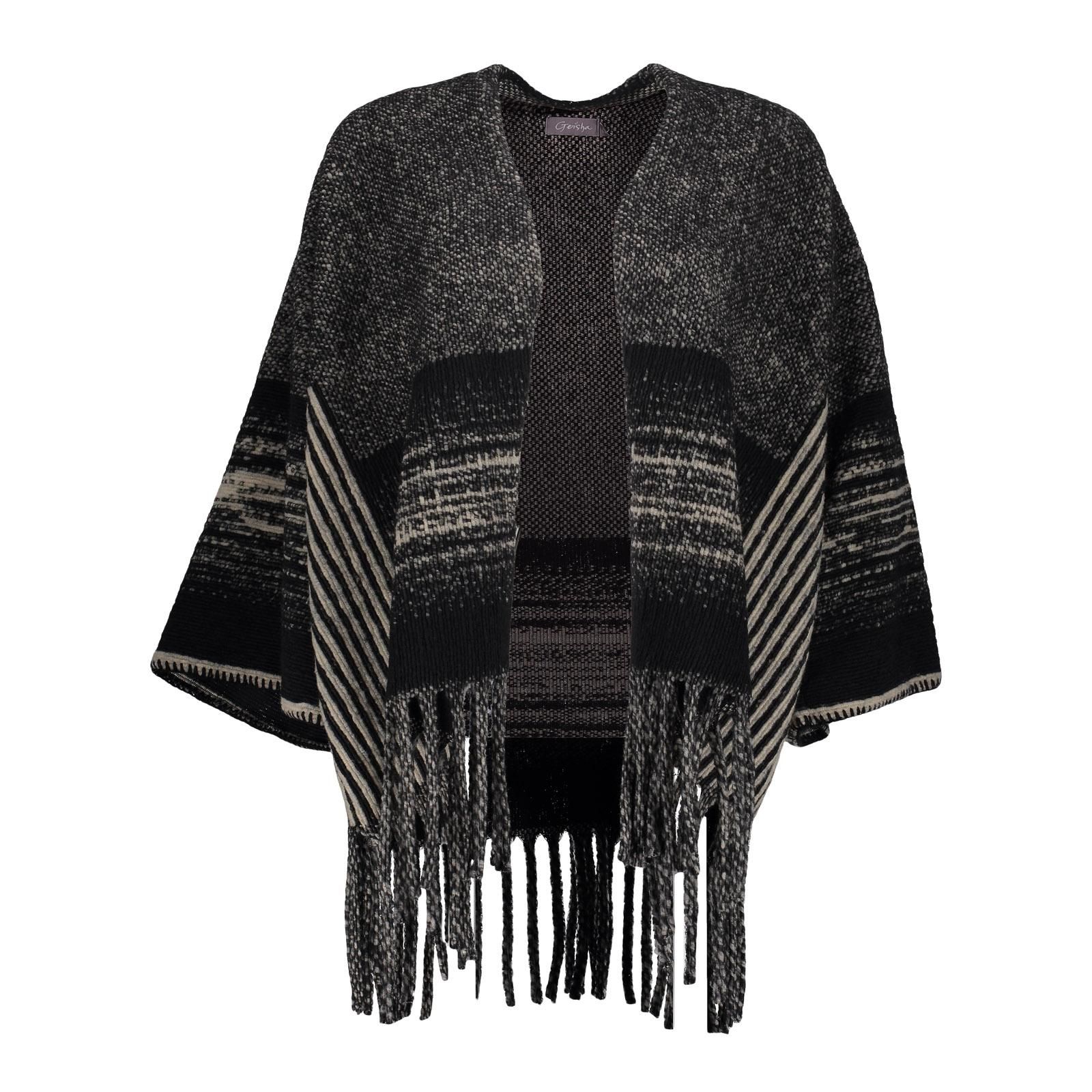 geisha Poncho 999 black/sand 2900149768022