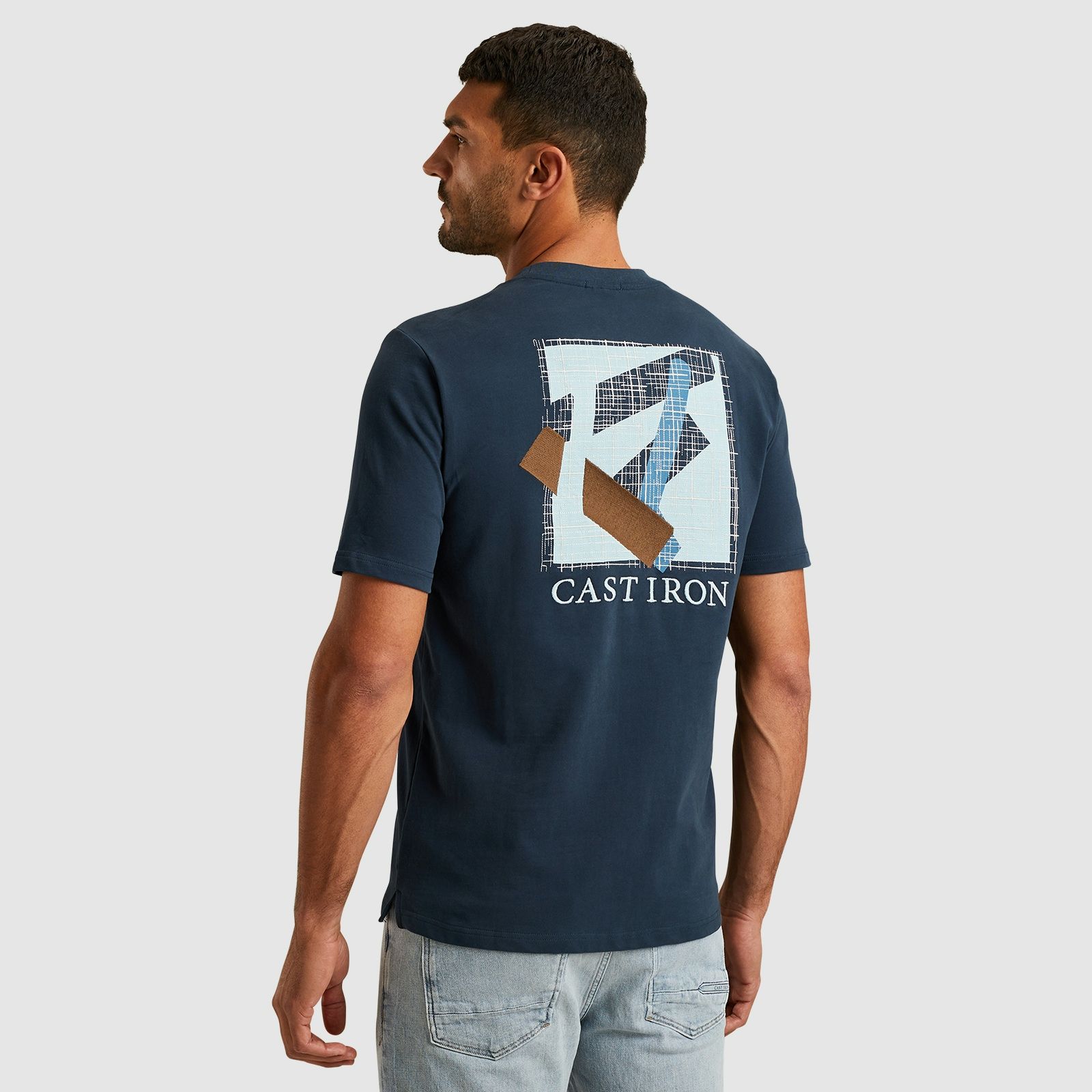 Cast Iron Short sleeve r-neck regular fit je Sea Storm 2900149802023