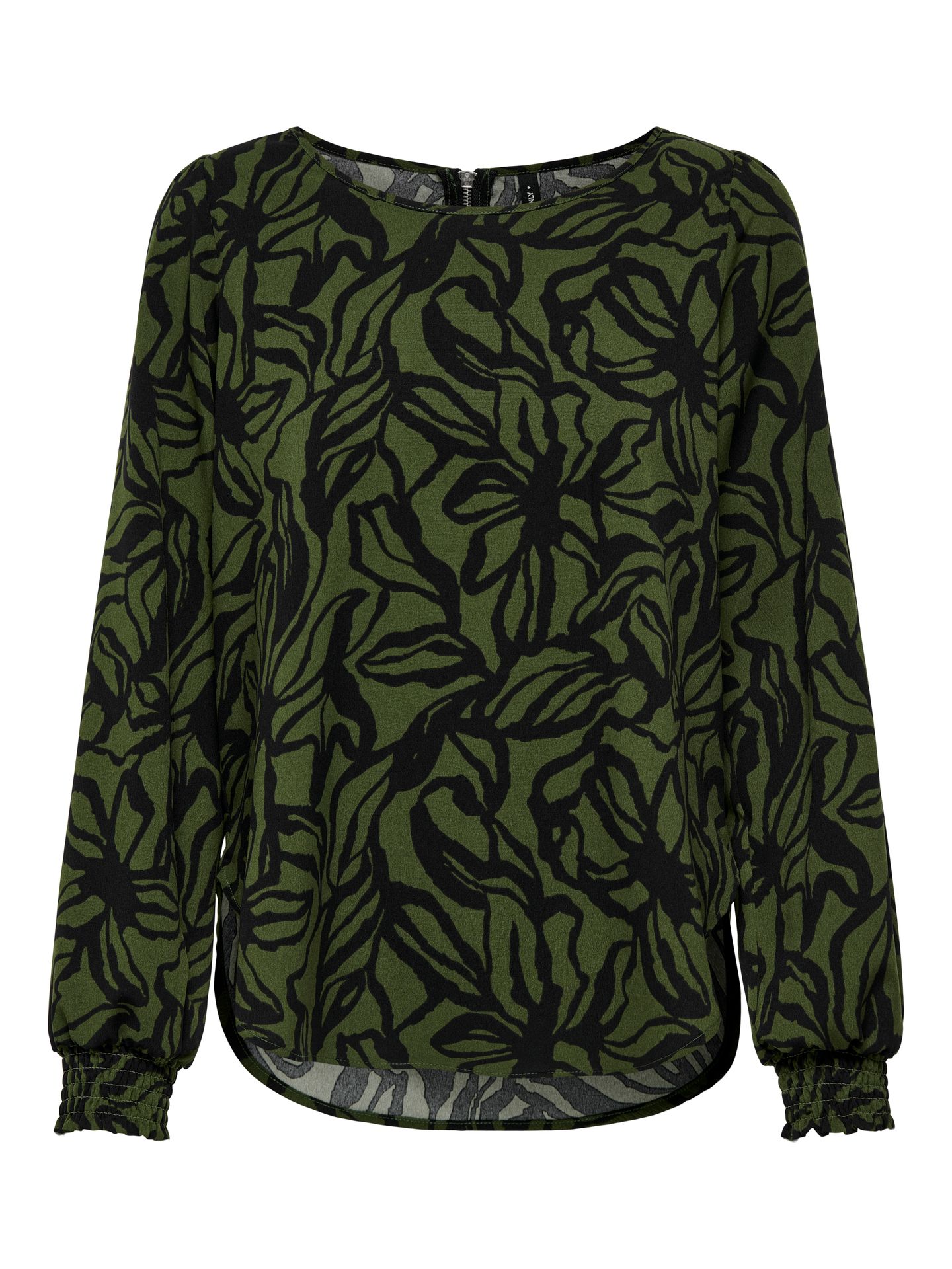 Only loONLELITE LIFE L/S TOP NOOS PTM Rifle Green/Bloom drawing 2900149811025