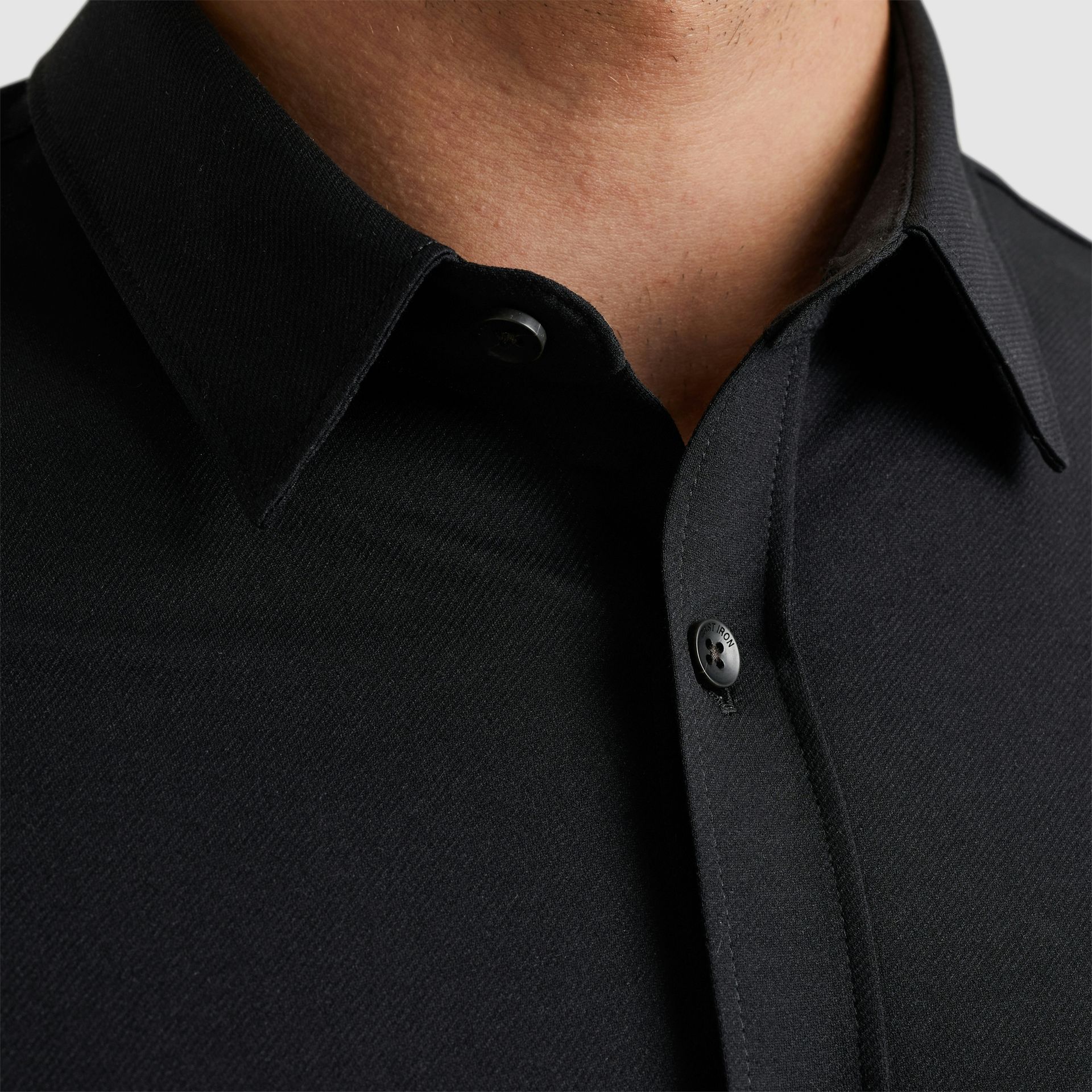 Cast Iron Long Sleeve Shirt Twill Jersey 2 t Black 2900149820010
