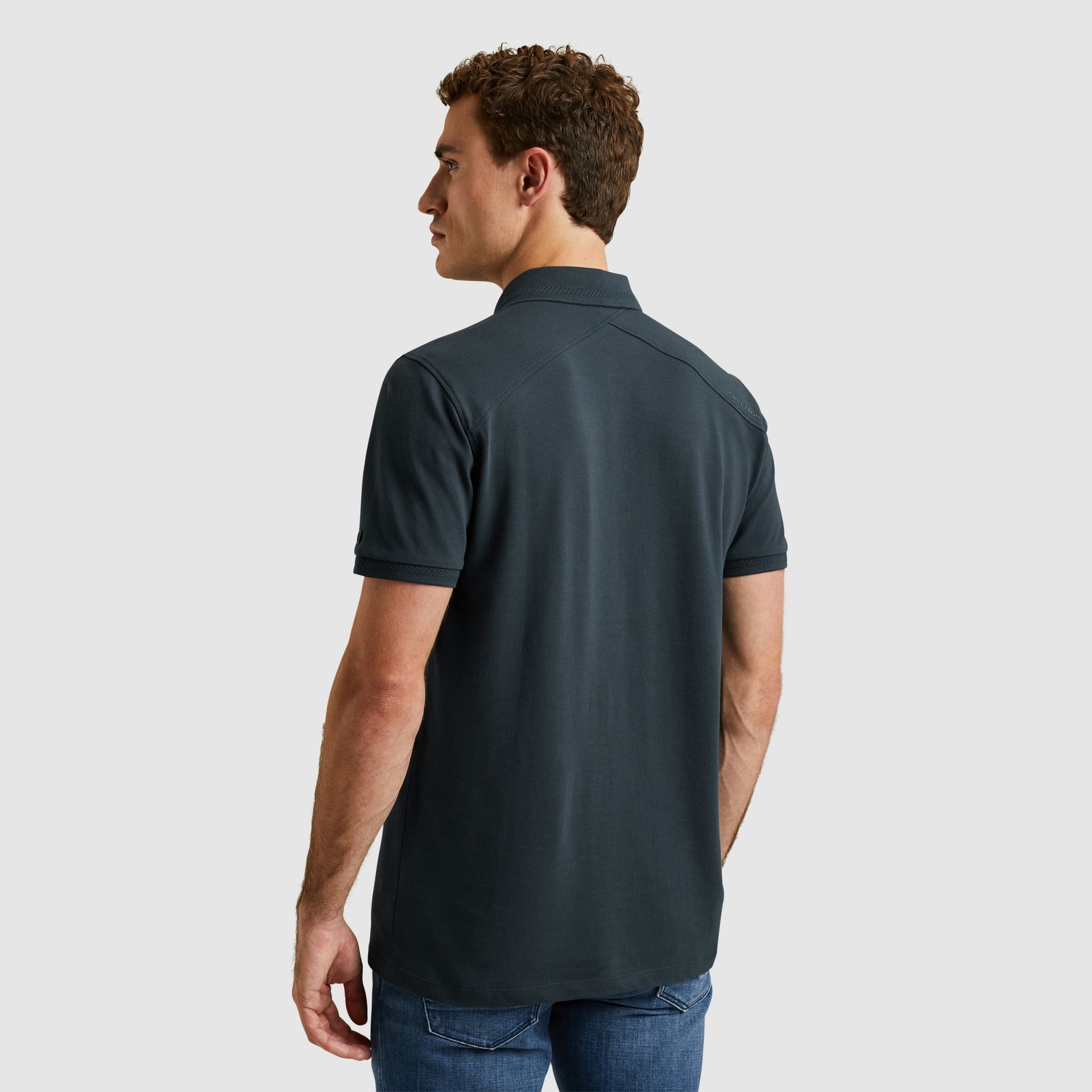Cast Iron Short sleeve polo fine pique essen Sea Storm 2900149821024