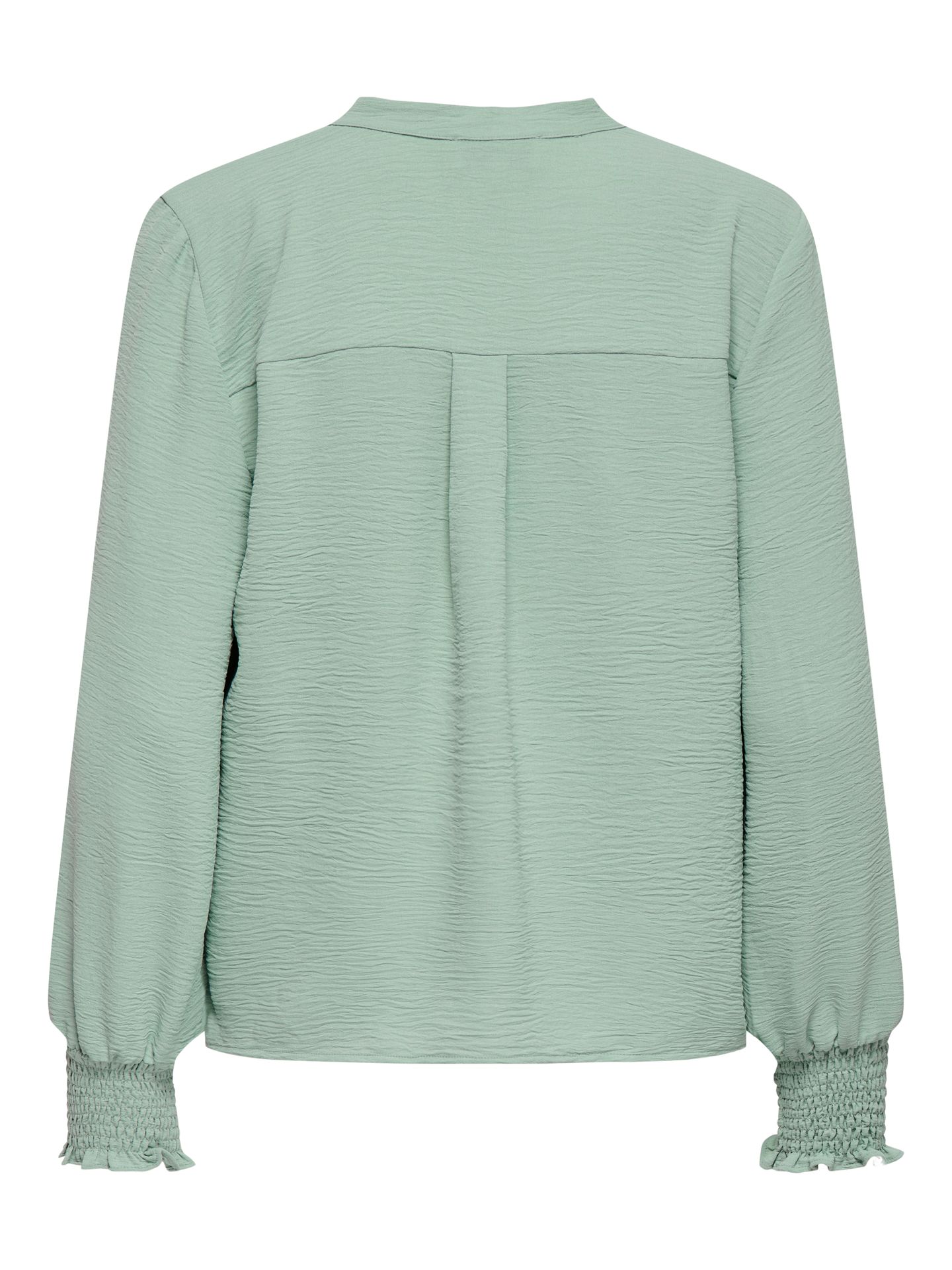 Only ONLMETTE V-NECK LS SMOCK TOP NOOS W Jadeite 2900162648042