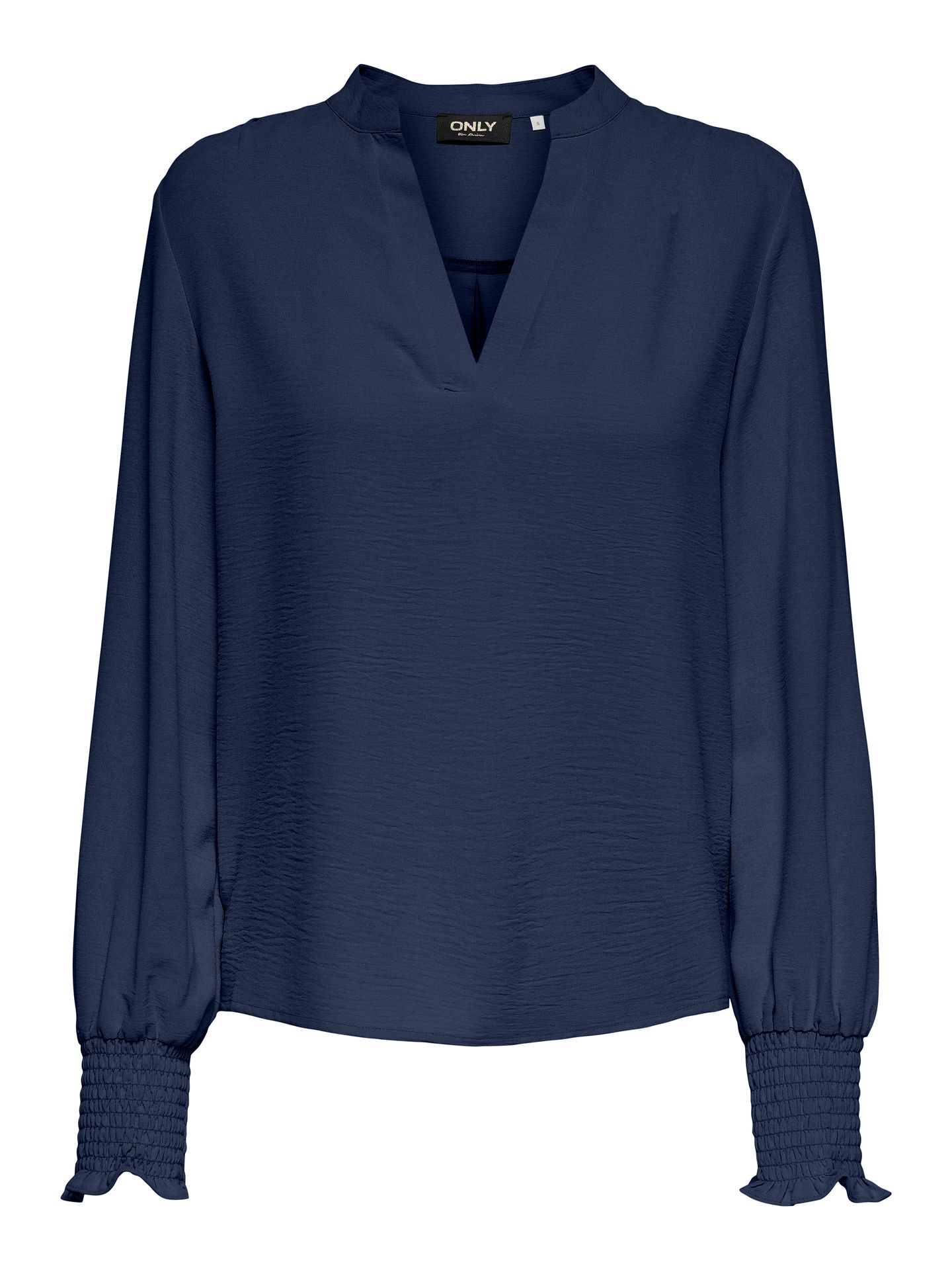 Only ONLMETTE V-NECK LS SMOCK TOP NOOS W Naval Academy 2900168306021