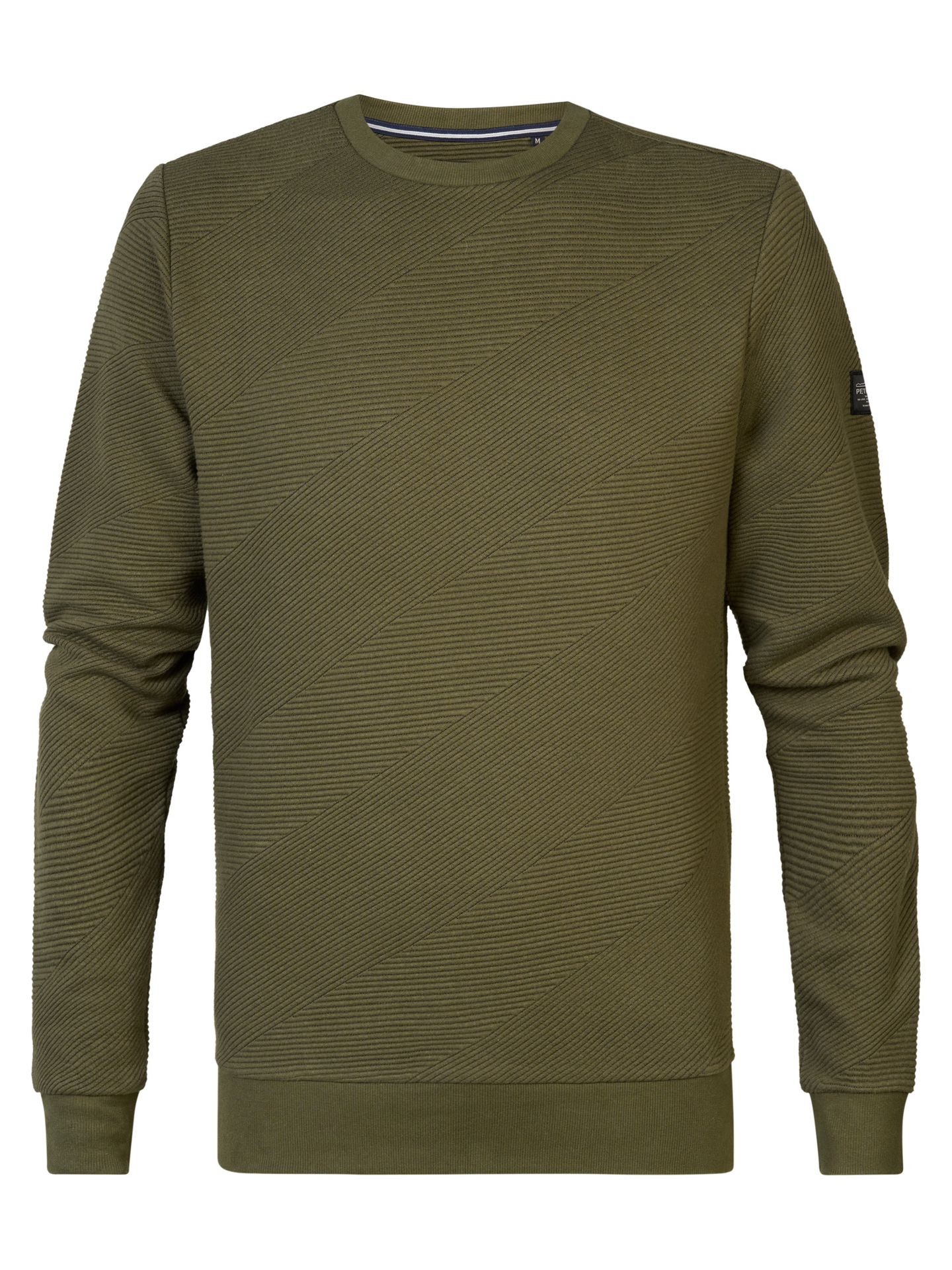 Petrol Industries Men Sweater Round Neck 6088 army green 00109786-EKA26002700000134