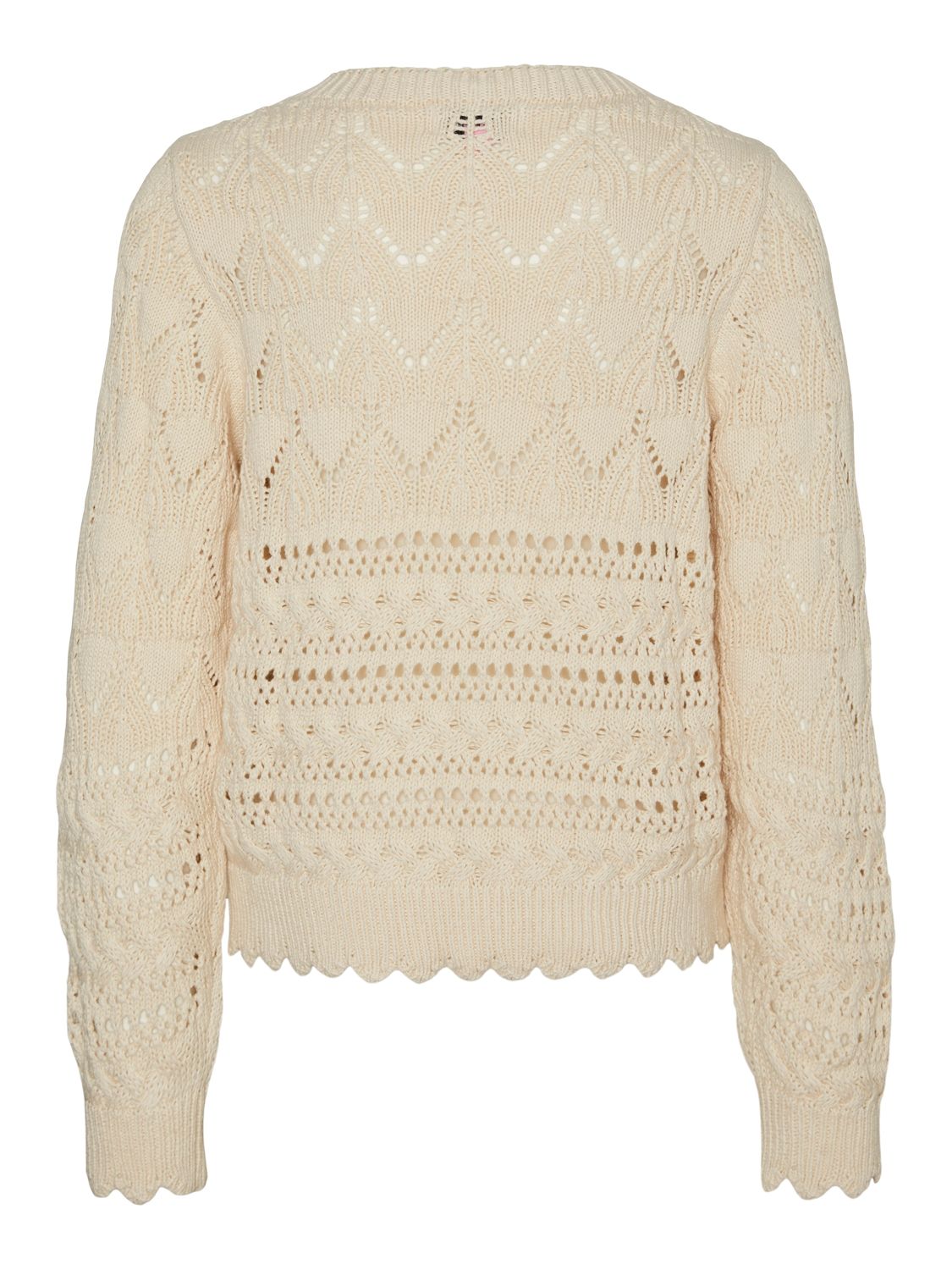 Vero Moda VMLUA LS BOATNECK PULLOVER GIRL Birch 2900149935028