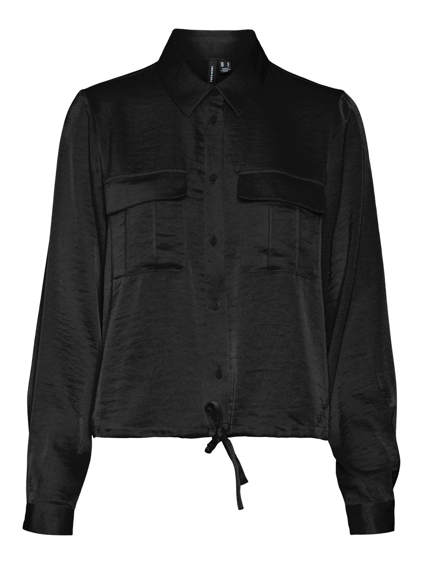 Vero Moda VMMARYS DANA LS BOMBER WVN GA Black 00109797-EKA26011400000025