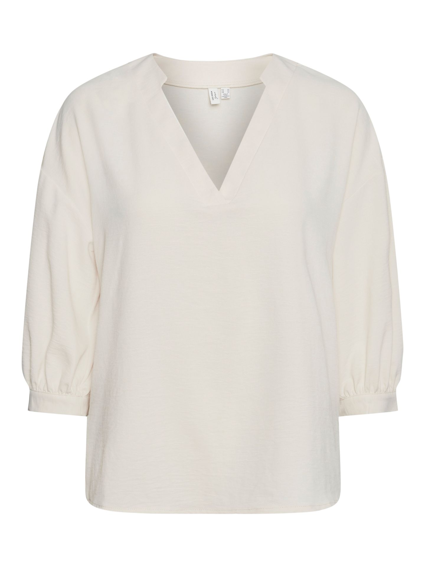 Vero Moda VMMYE 3/4 TOP WVN BTQ GA Birch 00109800-EKA26011400000114