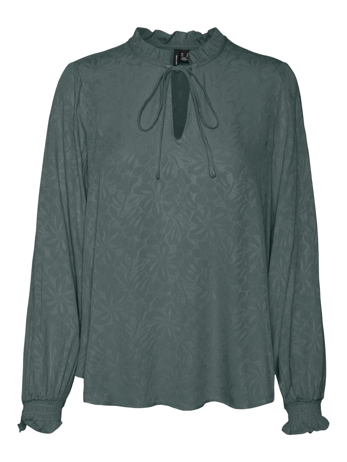 Vero Moda VMBAILI LS TOP WVN GA Balsam Green 00109814-EKA26011400000251