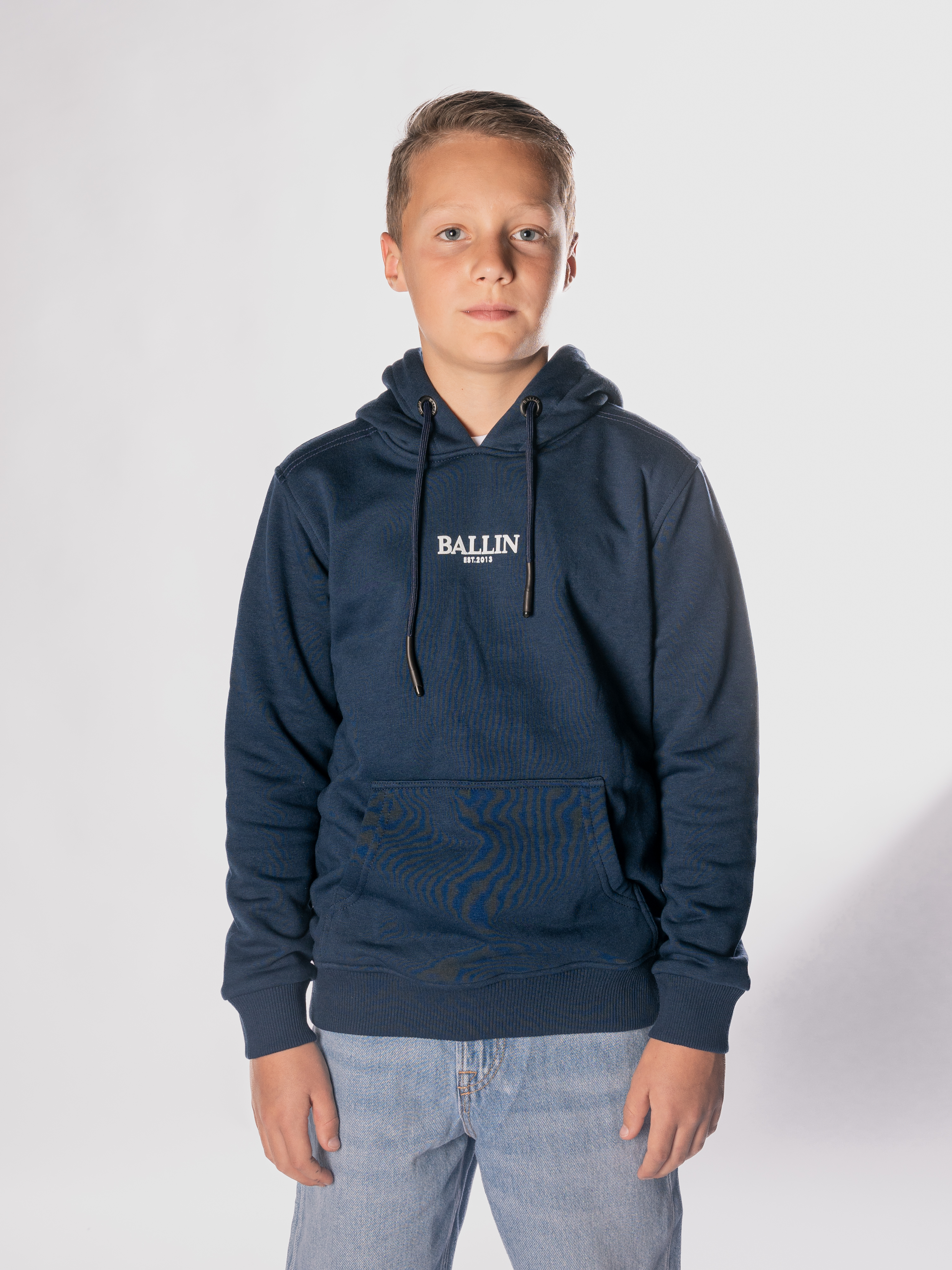 4893 Hoodie Kids ballin Jeansinn