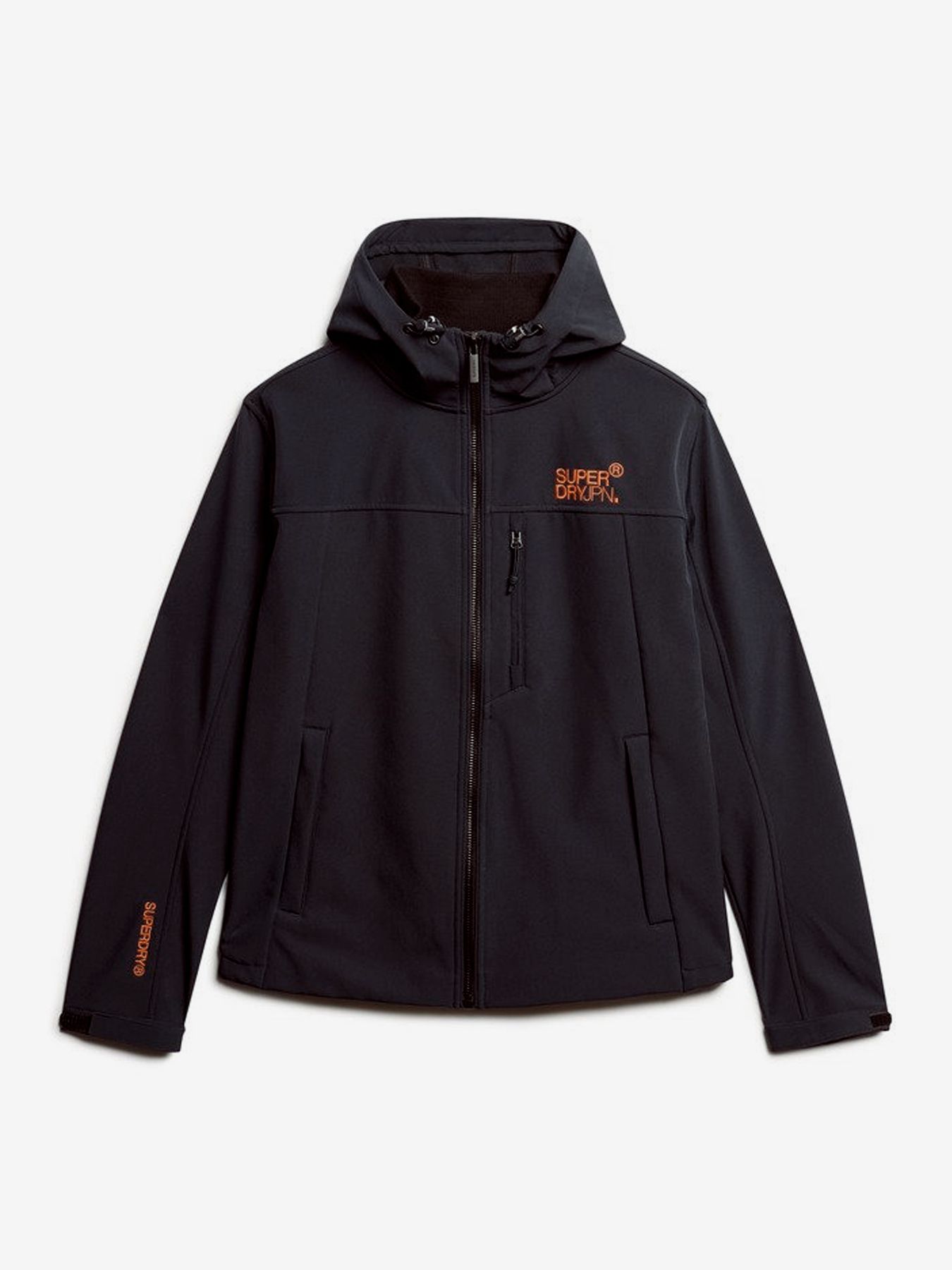 Superdry Hooded soft shell trekker jkt 02A Black 2900150126095