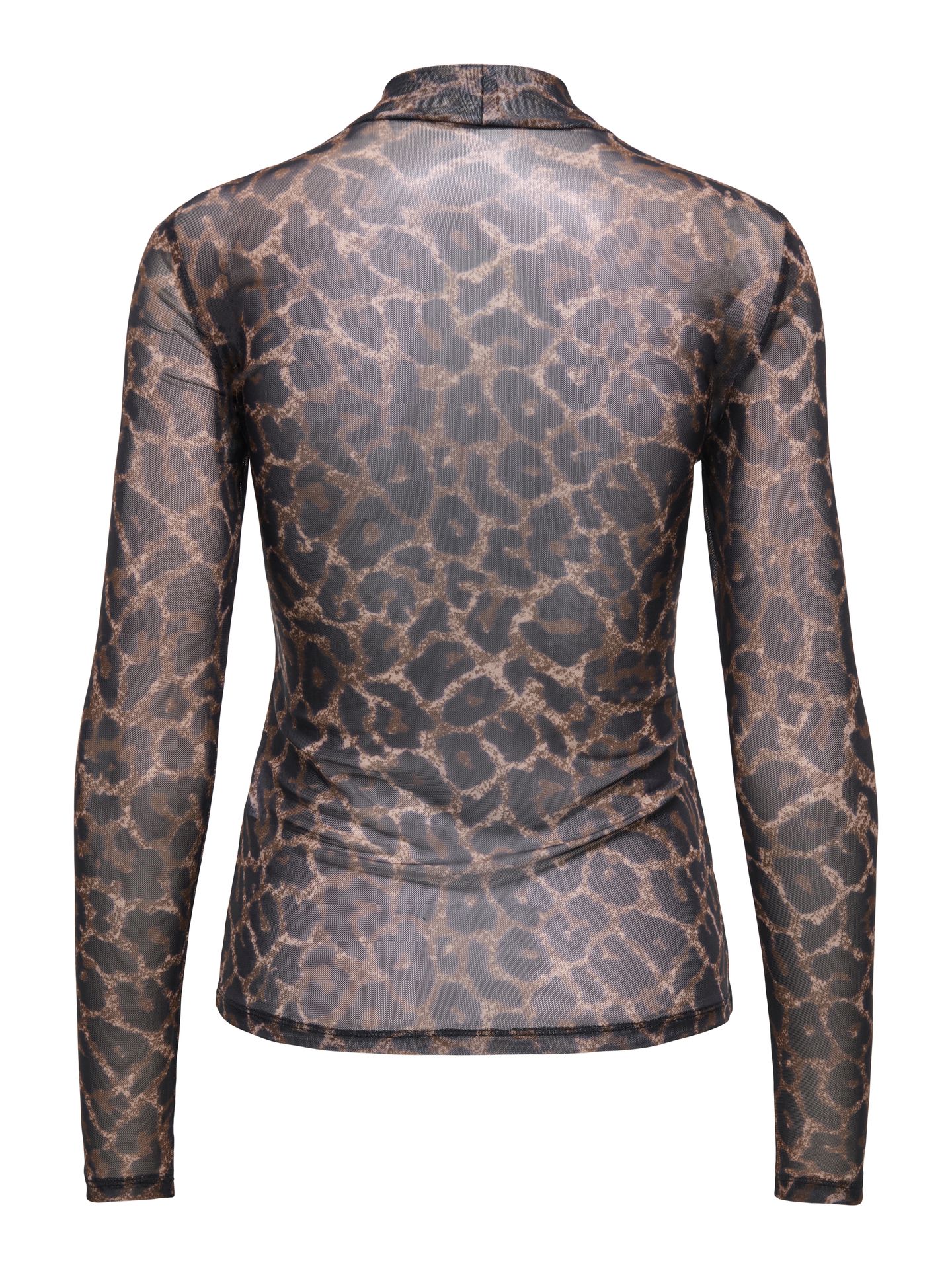 Only ONLERICA LIFE MESH L/S TOP JRS NOOS Raw Umber/Black leo vibe 2900168594015
