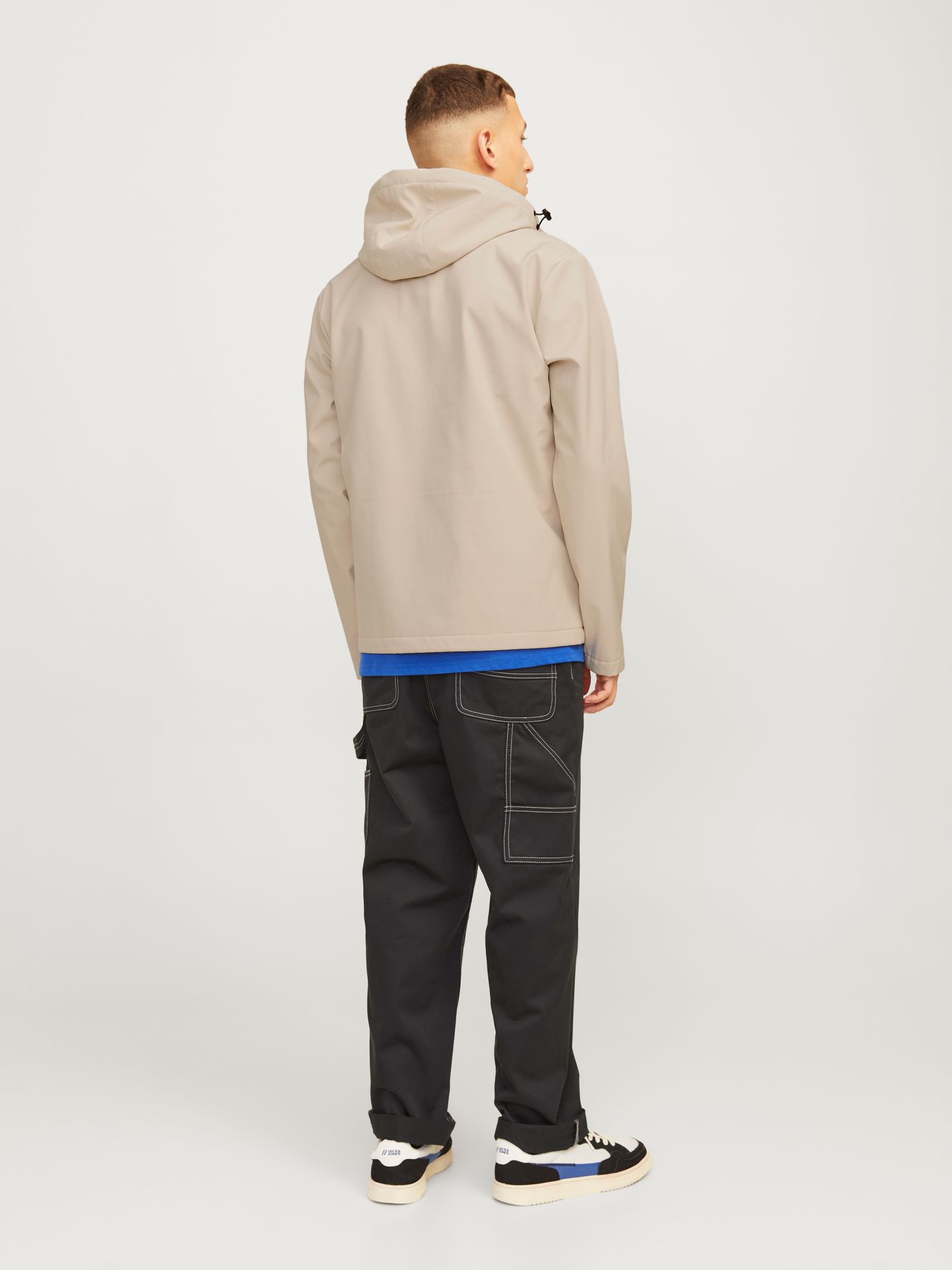Jack & Jones JJTAYLOR SOFTSHELL JACKET Moonbeam 2900150334025