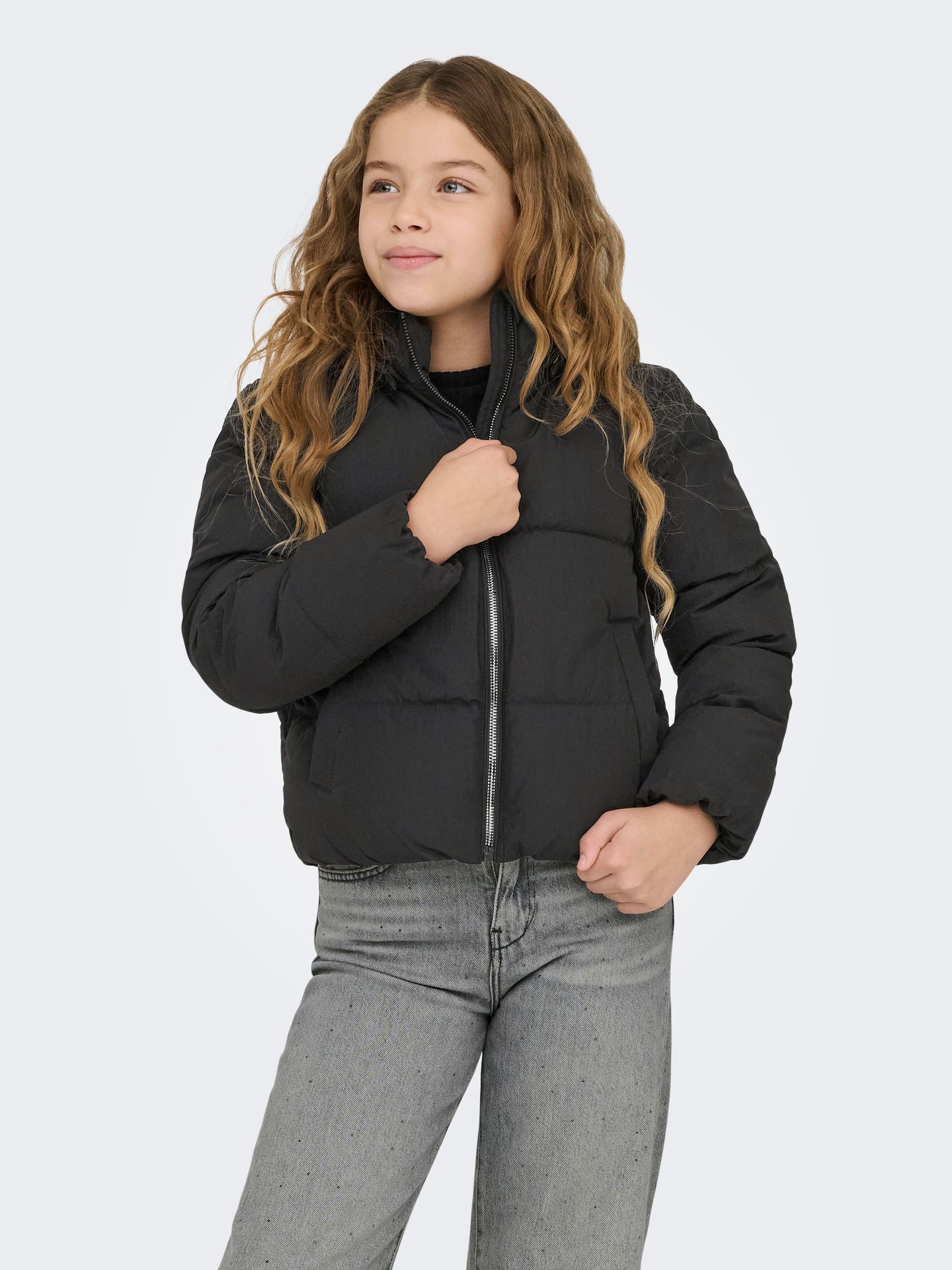 Kids Only KOGDOLLY SHORT PUFFER JACKET OTW NO Black 2900150348053