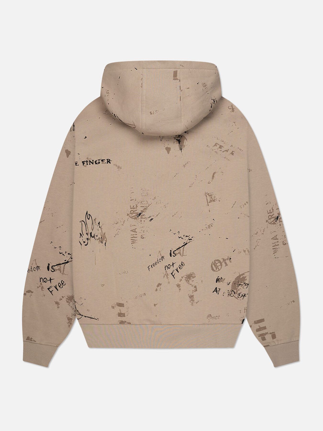 Off The Pitch Rebellion Hood Sand 2900150432042