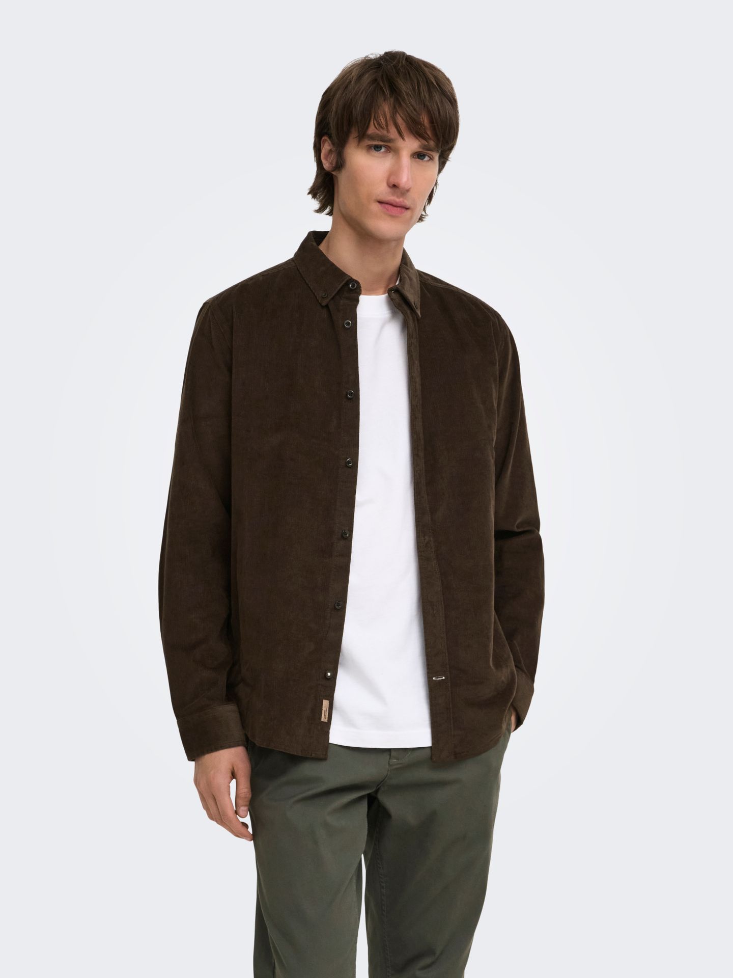Only & Sons ONSMICHAEL 18W REG CORD STRETCH LS Demitasse 2900168922047