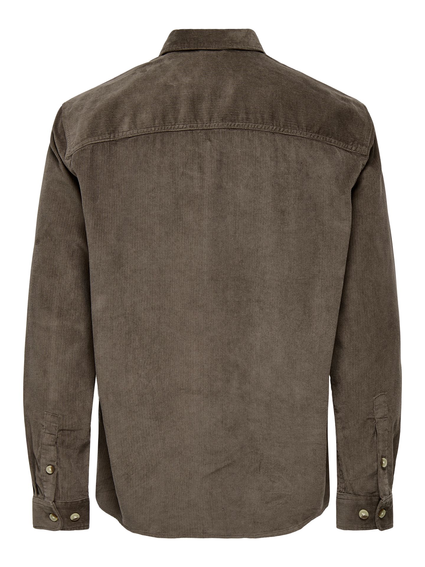 Only & Sons ONSALP RLX 2PKT WASHD CORD LS SHIRT Falcon 2900160380029