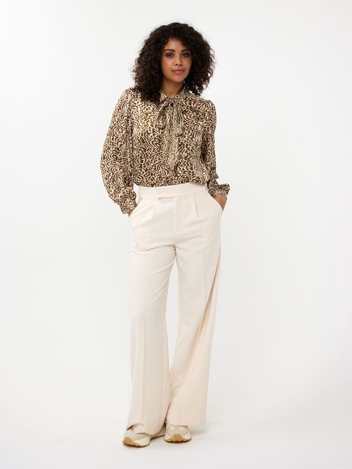 Esqualo Blouse bow Dimension print 999 print 2900150552122