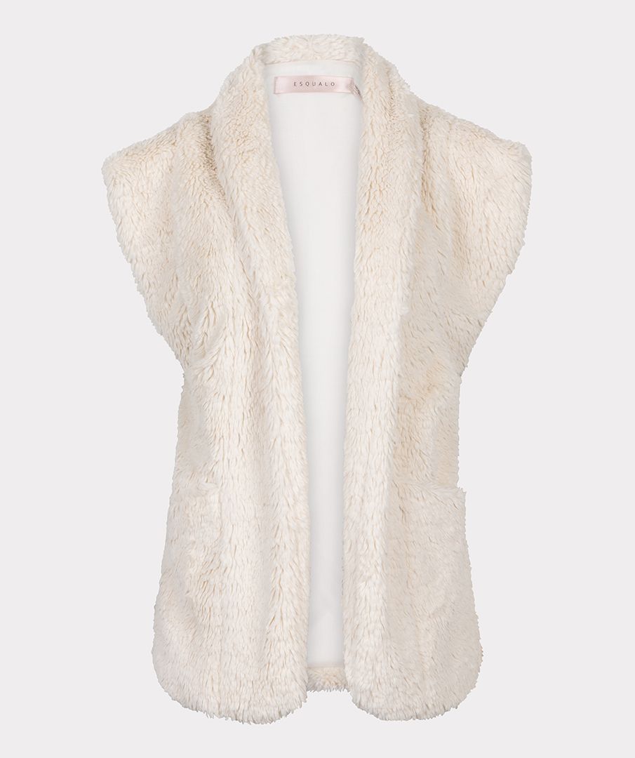 Esqualo Gilet teddy 170 biscuit 00110169-EKA26009300000029