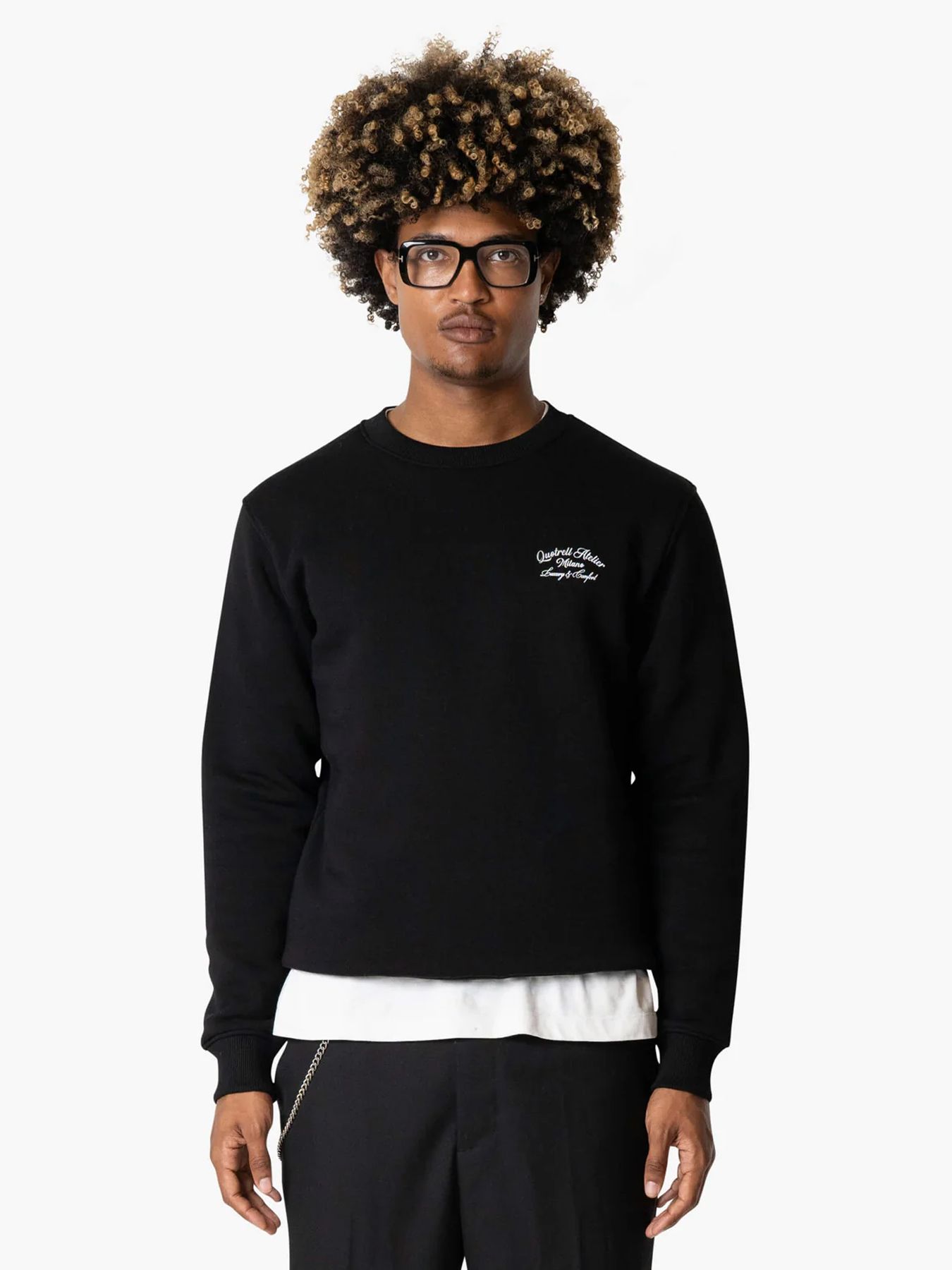 Quotrell Atelier milano crewneck Black/White 2900150572038