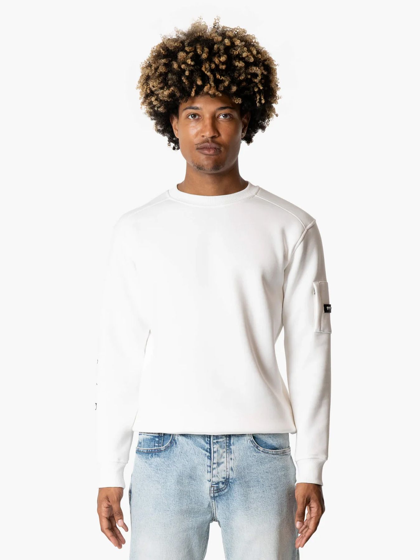 Quotrell Defender crewneck Off white/Black 2900150575060