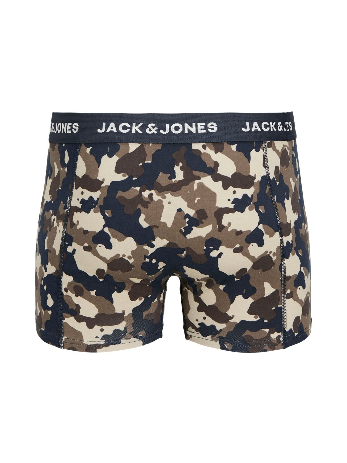 Jack & Jones JACCAMOFLAGE TRUNKS 3 PACK Navy Blazer/Navy Blazer - Deep Teal 00110186-EKA26011400000046