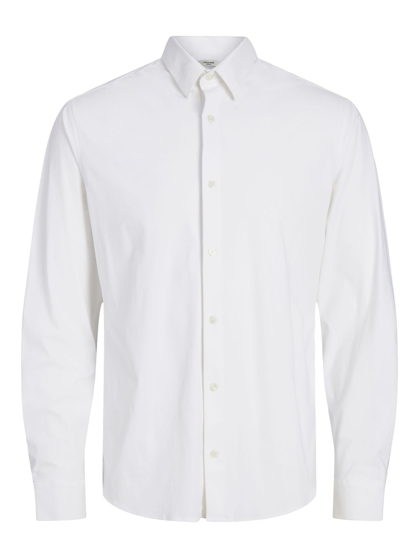 Jack & Jones JPRBLAACTIVE STRETCH L/S SHIRT SN White/SLIM FIT 2900154786028