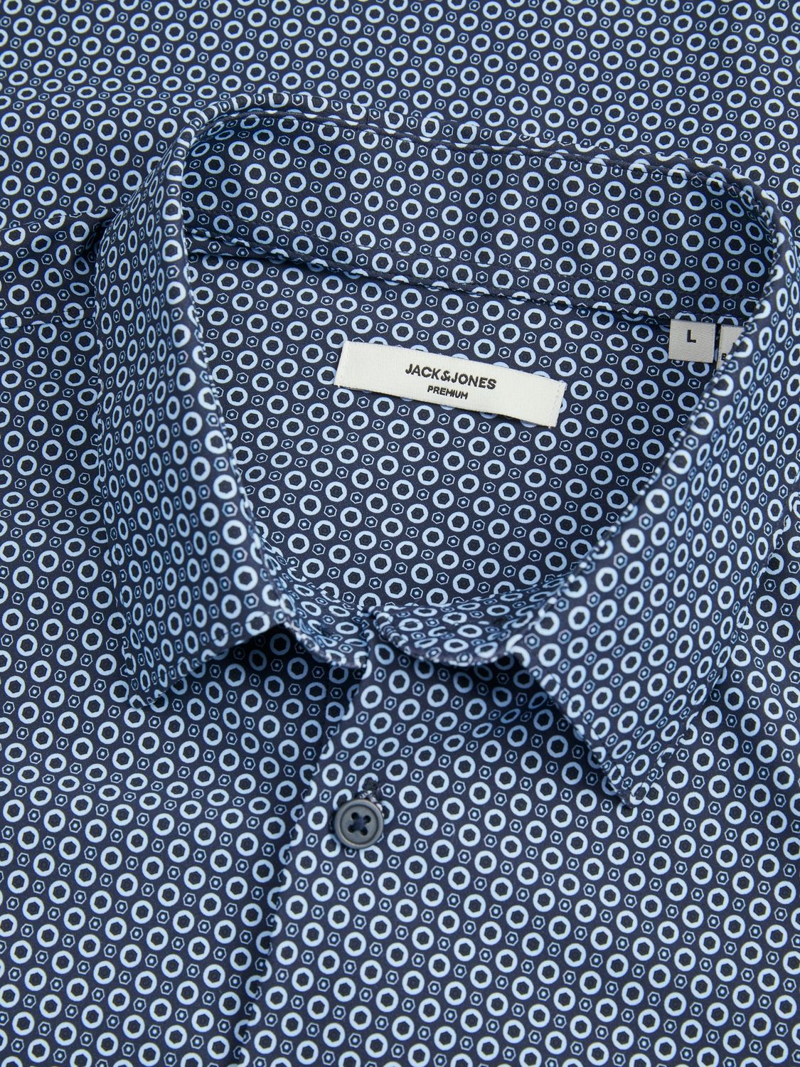 Jack & Jones JPRBLAACTIVE STRETCH L/S SHIRT SN Naval Academy/SLIMT FIT 2900152412042