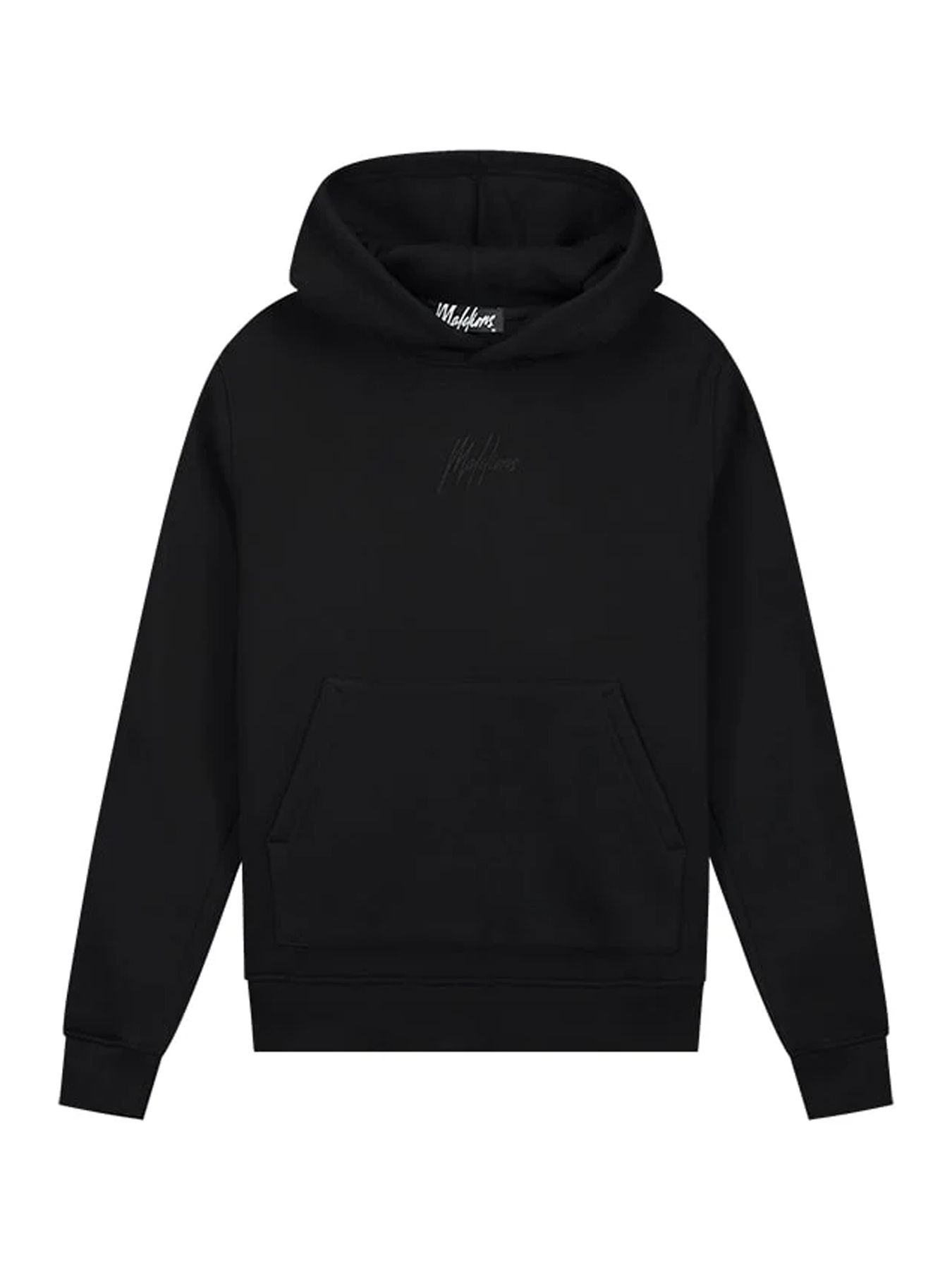 Malelions Men Venetian Hoodie Black 00110193-BLC