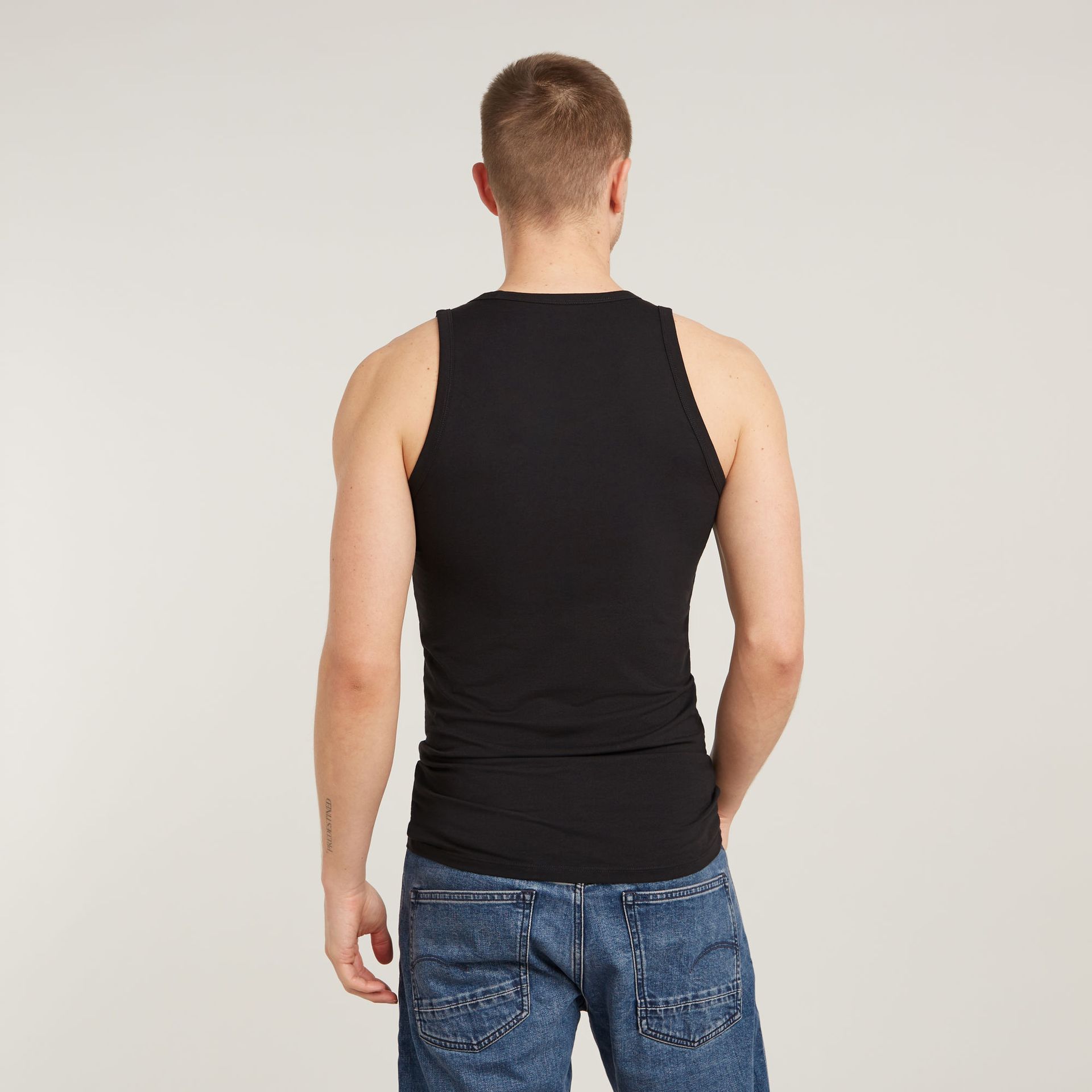 G-star Raw Base tank top 2-pack 6484 dk black 2900150603077