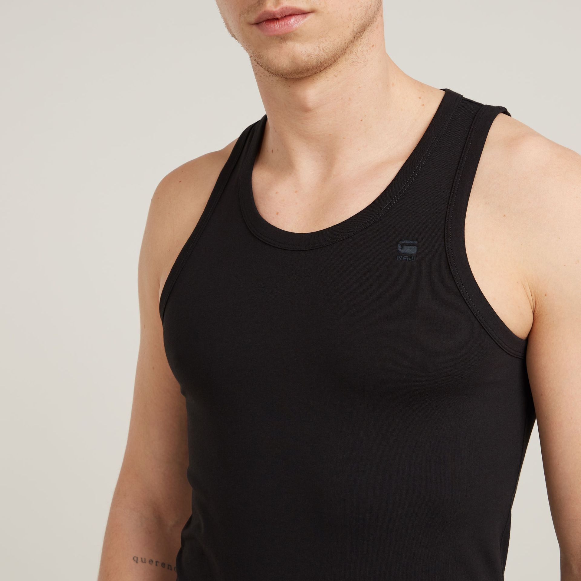 G-star Raw Base tank top 2-pack 6484 dk black 2900150603077