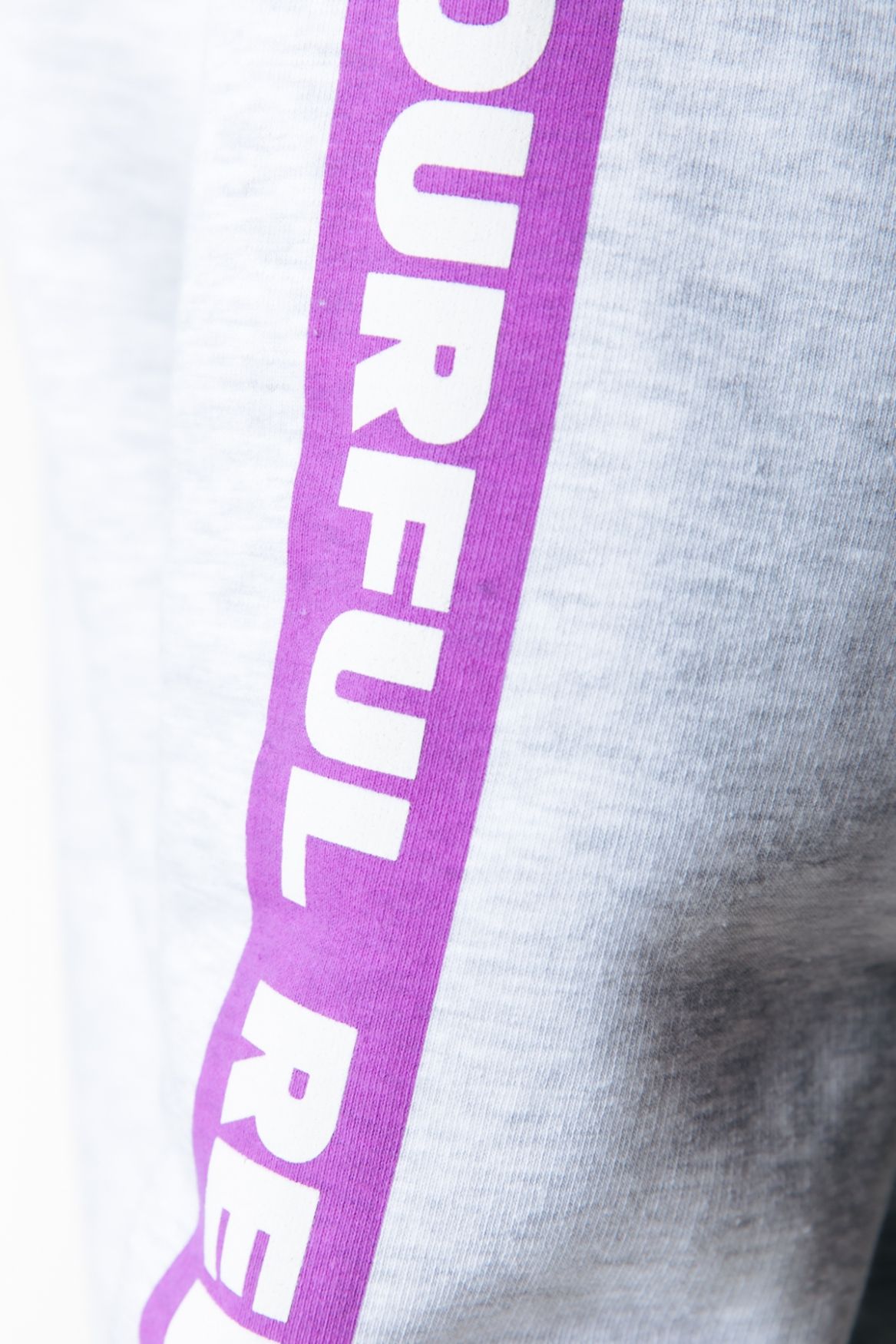 Colourful Rebel Sleeve Logo Clean Hoodie 213 light grey melange 2900150611034