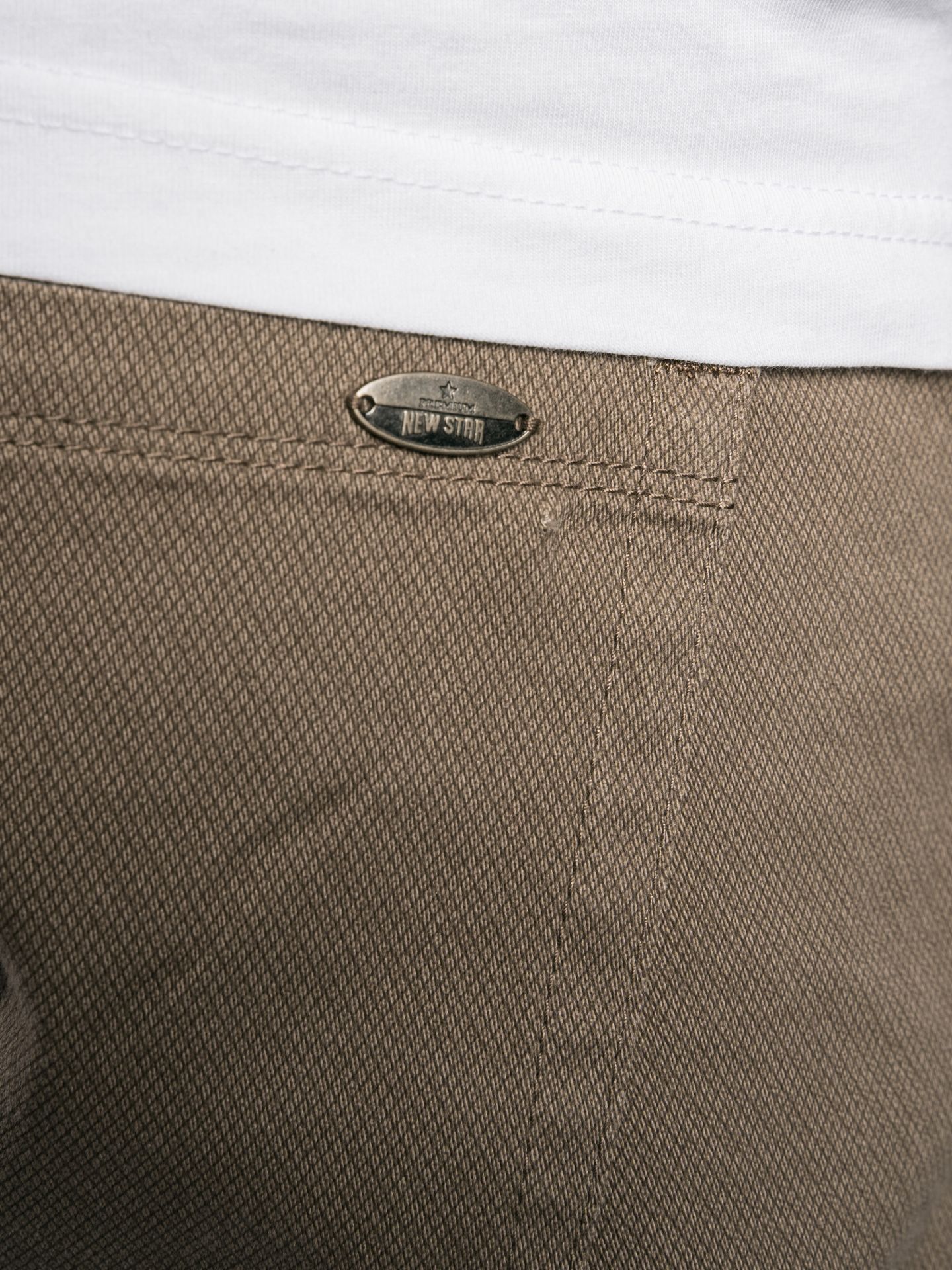 New Star 0246 Nyon printed twill Taupe 2900150633623