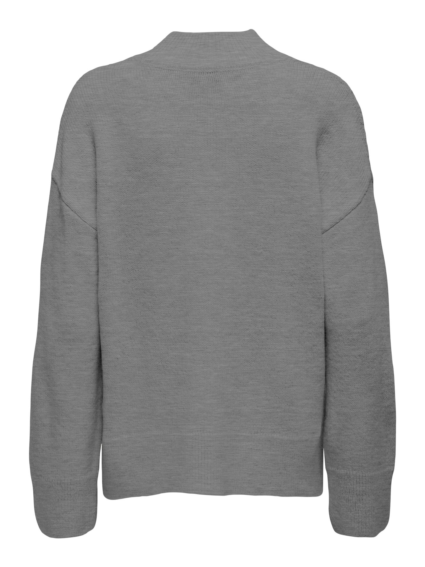 Only ONLLEISE FREYA LS HIGH NECK KNT Medium Grey Melange 2900150640034