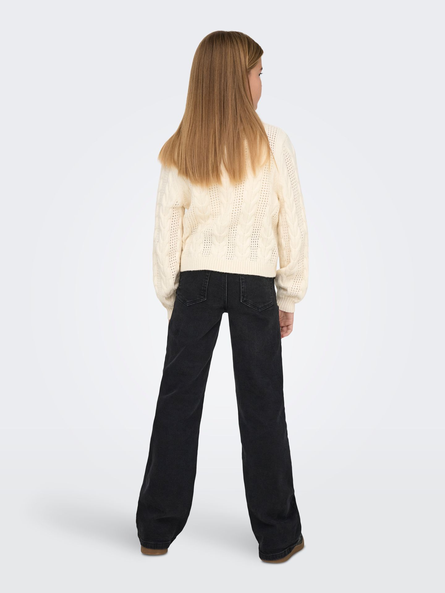 Kids Only KOGJUICY LIFE WIDE LEG DNM DCC369 N Washed Black 2900150641055