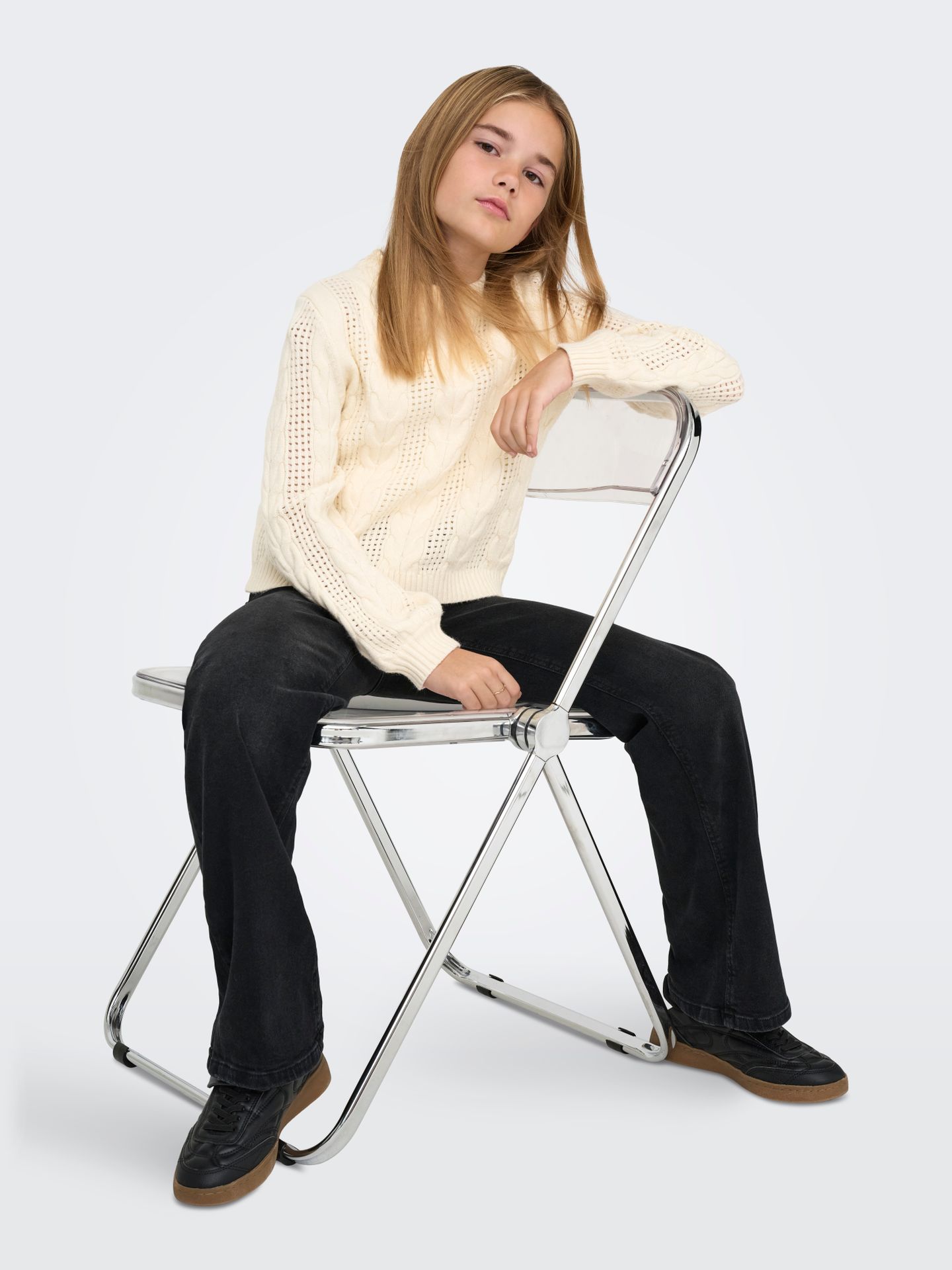 Kids Only KOGJUICY LIFE WIDE LEG DNM DCC369 N Washed Black 2900150641055