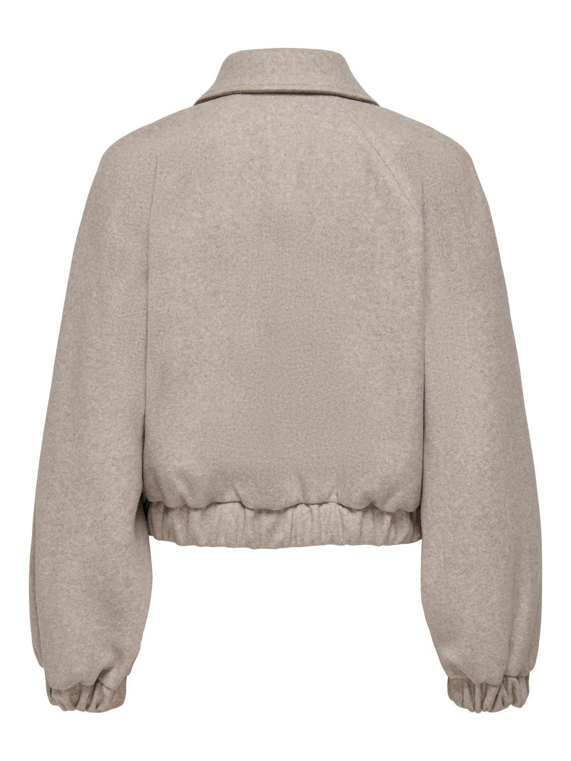 Only ONLNANCY LIFE COLLAR JACKET CC OTW Simply Taupe/Melange 2900150649044 Only ONLNANCY LIFE COLLAR JACKET CC OTW Simply Taupe/Melange 2900150649044