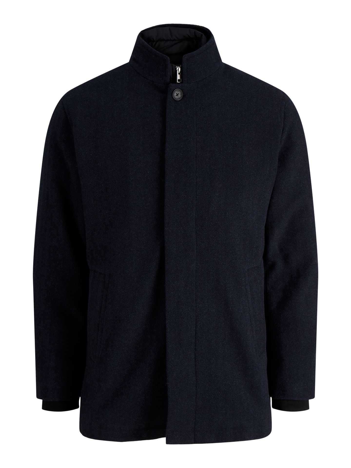 Jack & Jones JJEHARRISON WOOL JACKET SN Dark Navy/LOOSE 00110238-EKA26011400000219