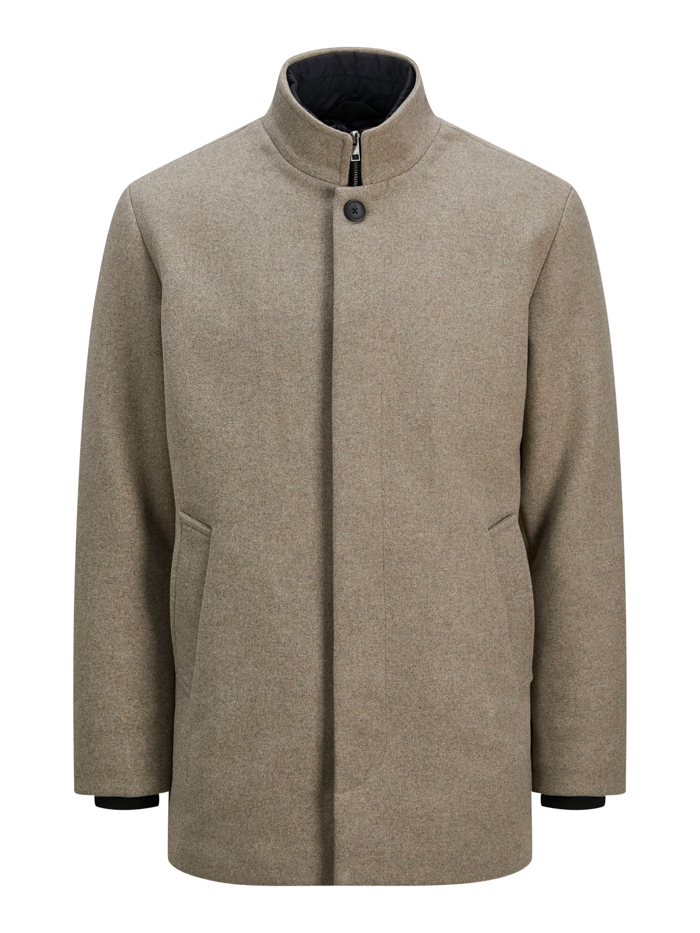 Jack & Jones JJEHARRISON WOOL JACKET SN Greige 00110238-EKA26011400002006