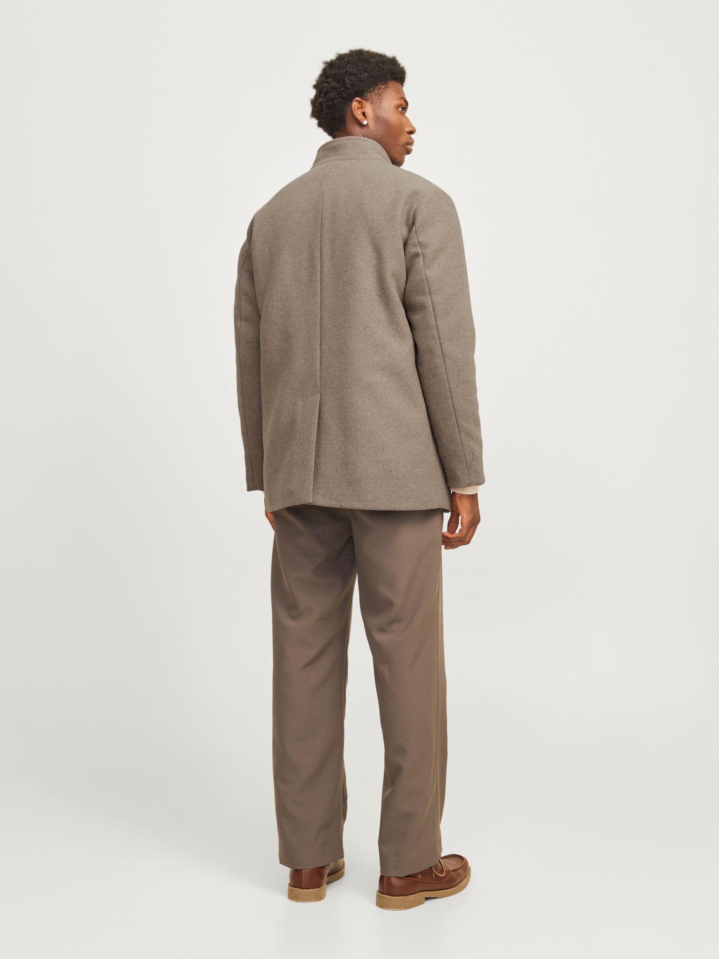 Jack & Jones JJEHARRISON WOOL JACKET SN Greige 2900159395034