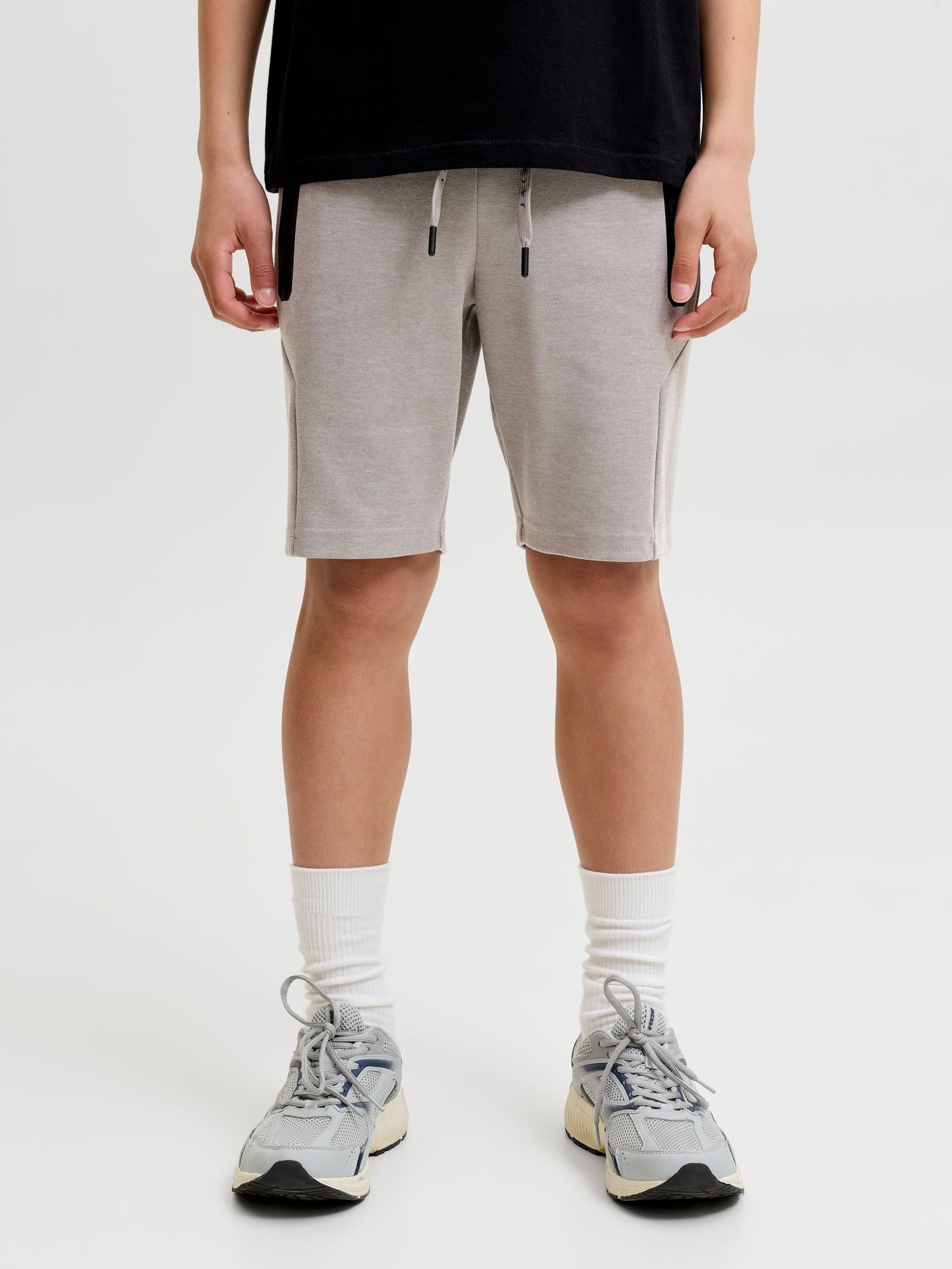 Jack & Jones JPSTGORDON JJFUSION SWEAT SHORTS N Mourning Dove/MELANGE 2900166552017