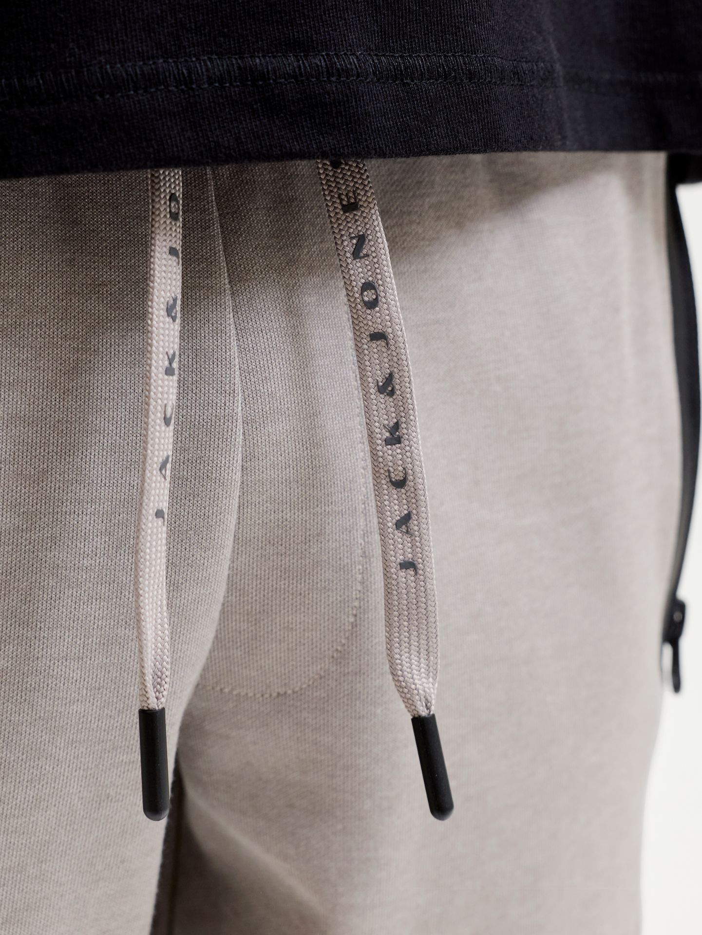 Jack & Jones JPSTGORDON JJFUSION SWEAT SHORTS N Mourning Dove/MELANGE 2900166552017